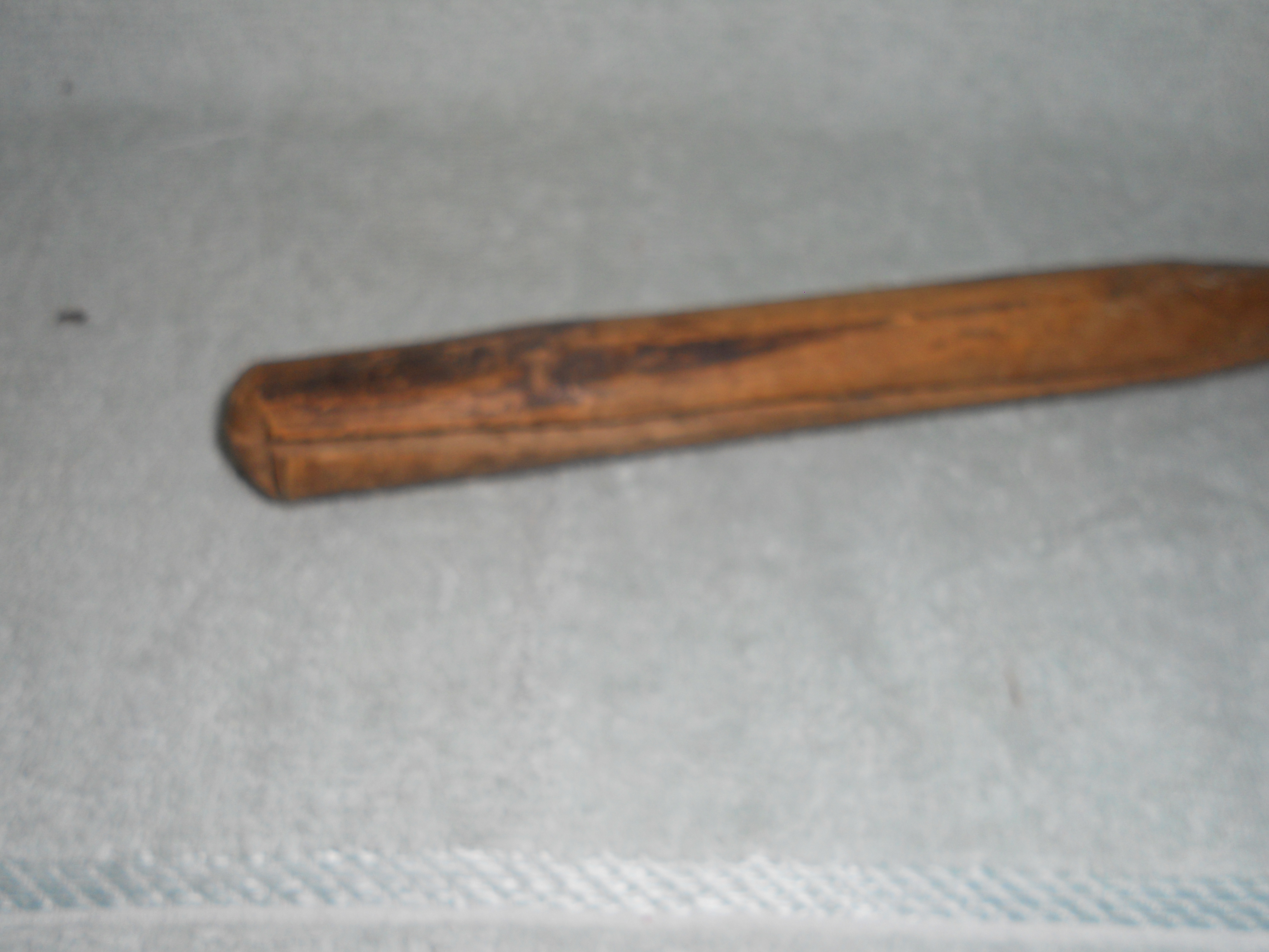 Hand Carved Wooden Peg