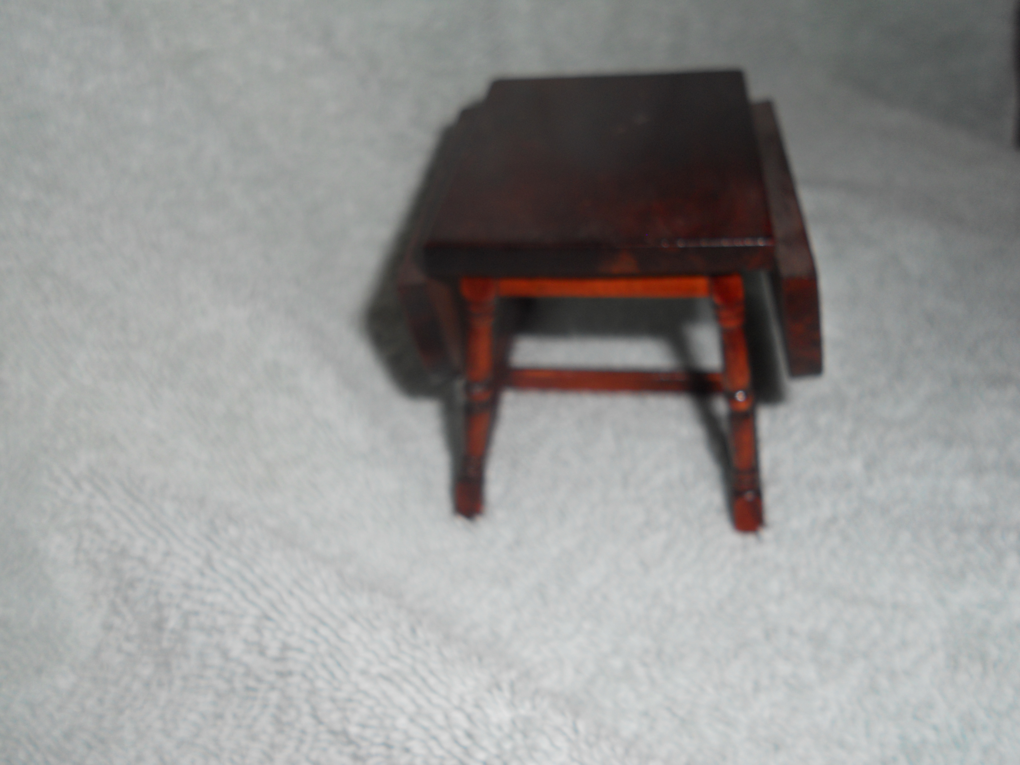 Doll House Drop Leaf Table Wood