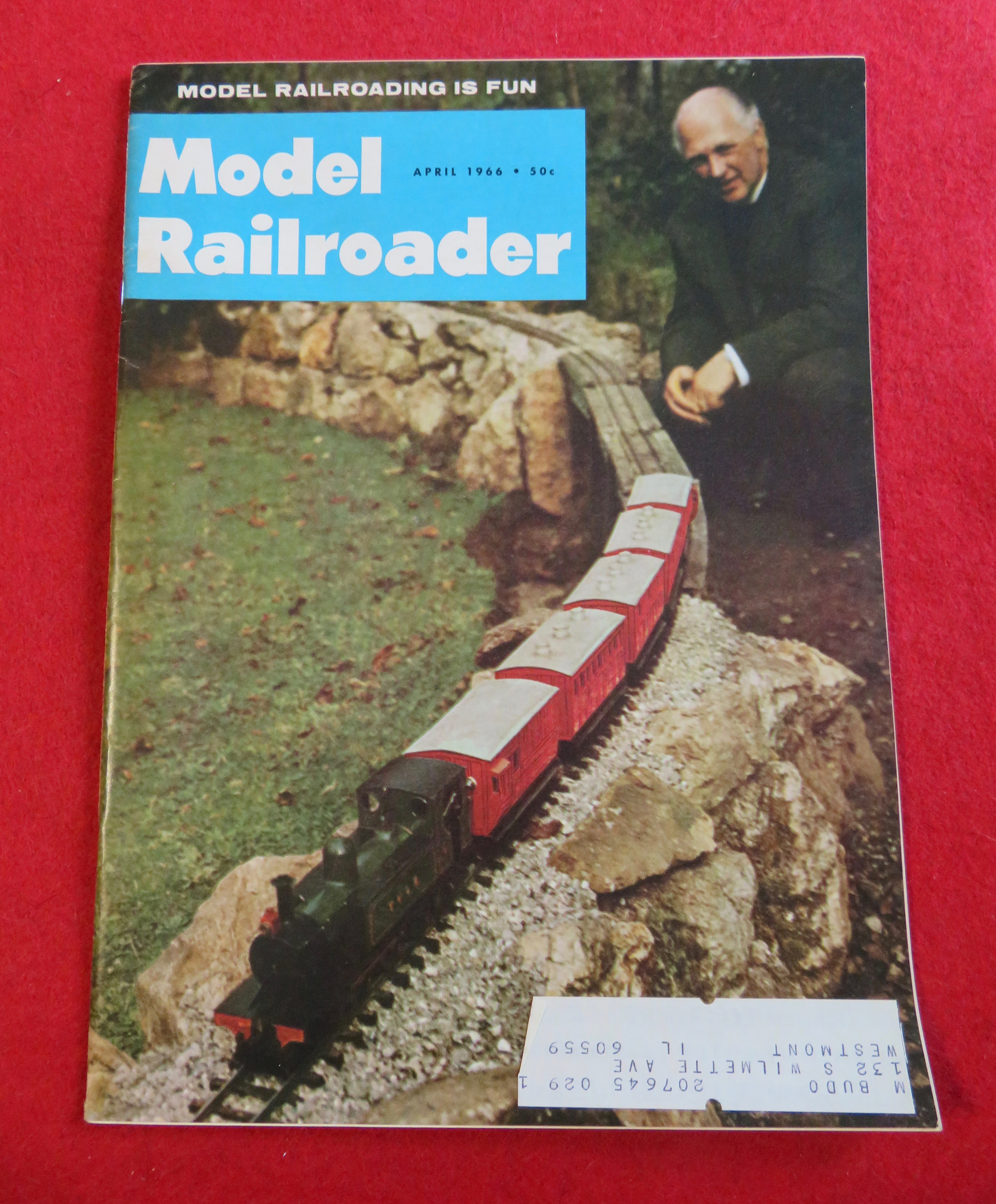 Model Railroader Magazine April 1966