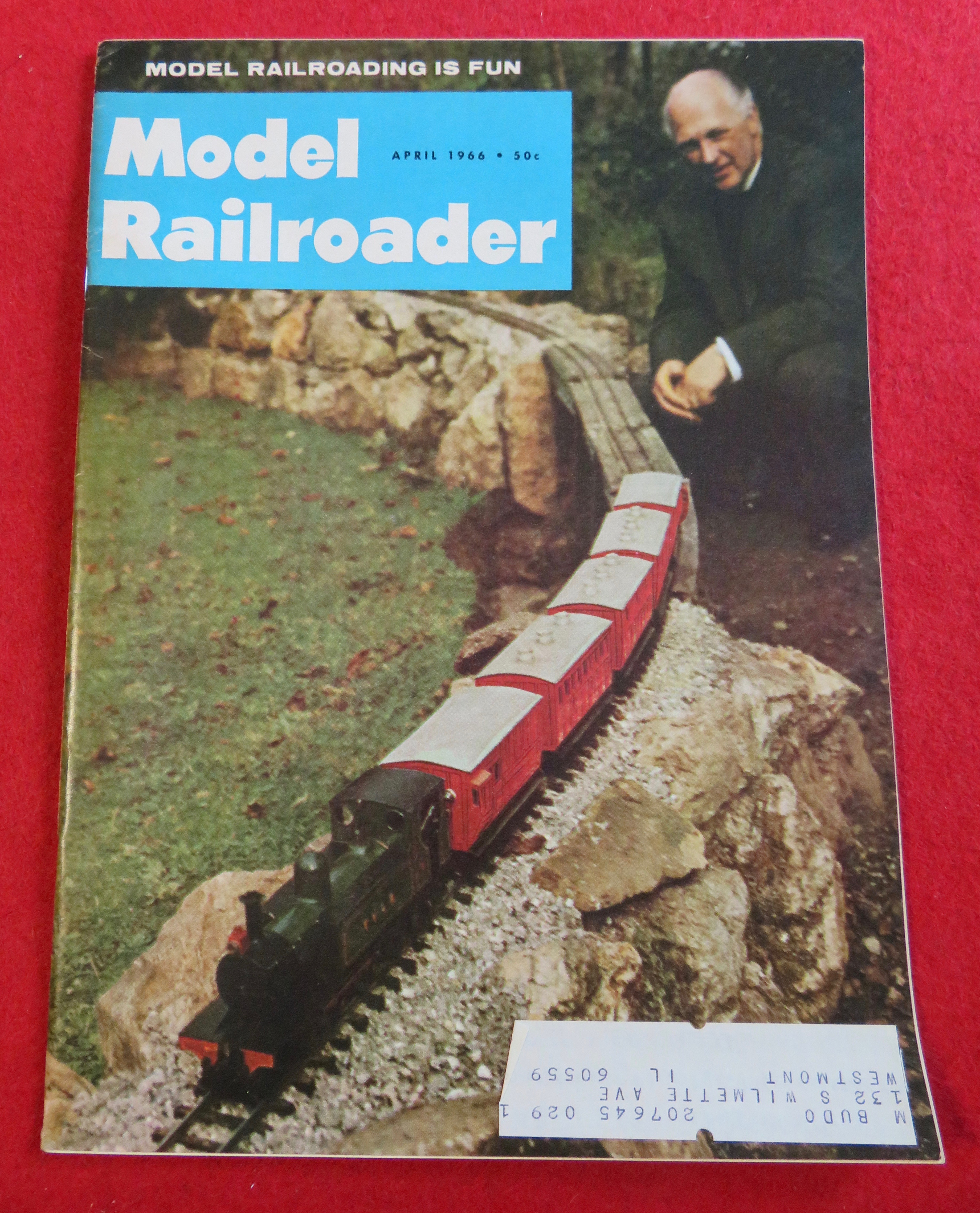 Model Railroader Magazine April 1966