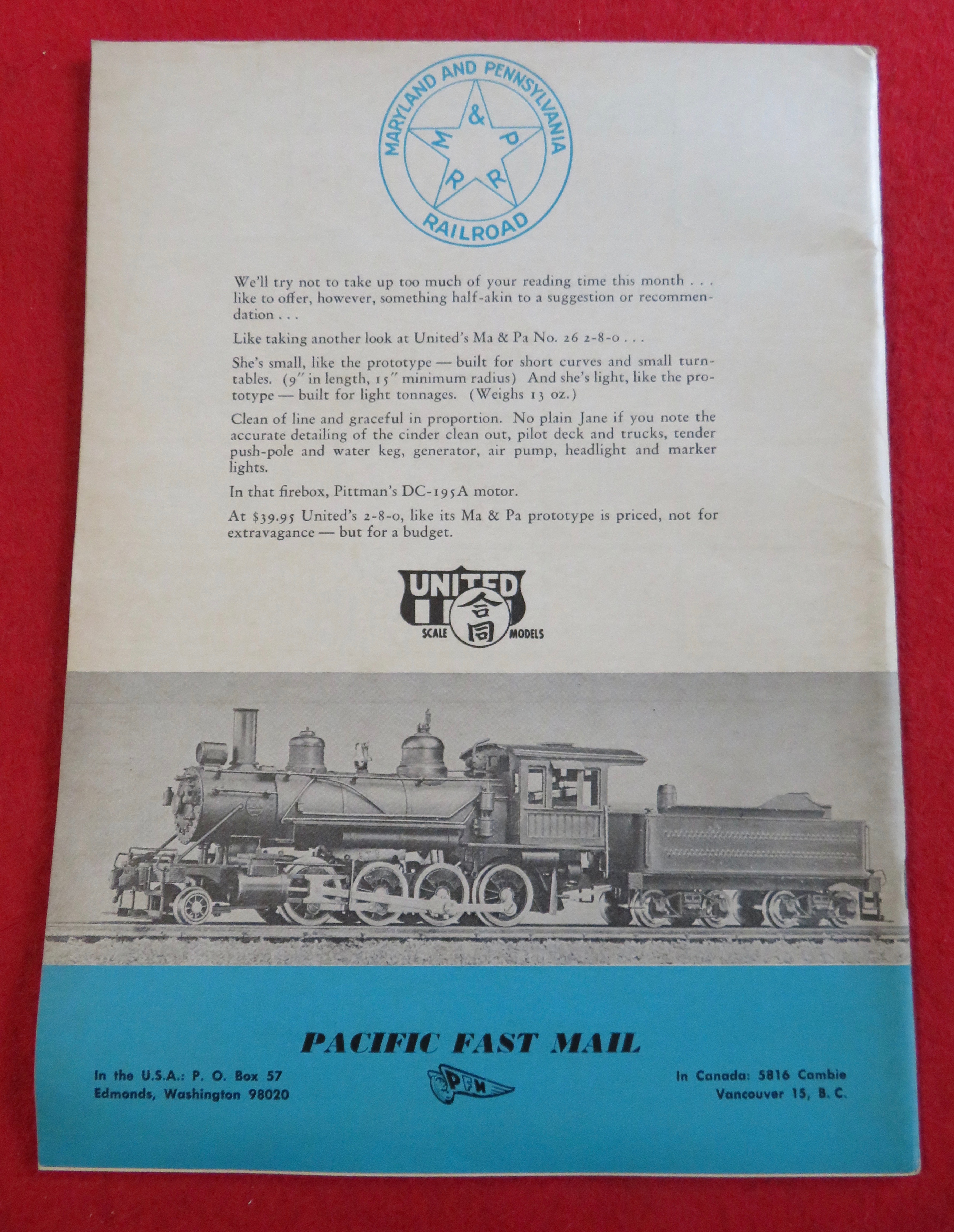 Model Railroader Magazine April 1966