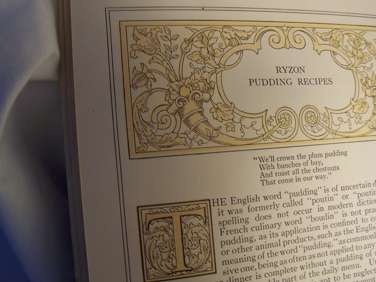 Ryzon Baking Book 1916 Marion Harris Neil
