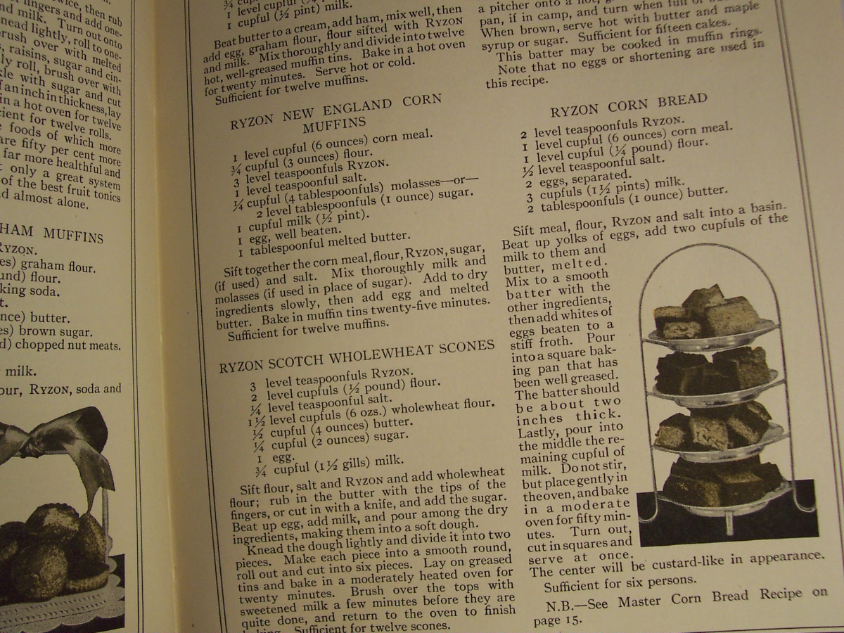 Ryzon Baking Book 1916 Marion Harris Neil