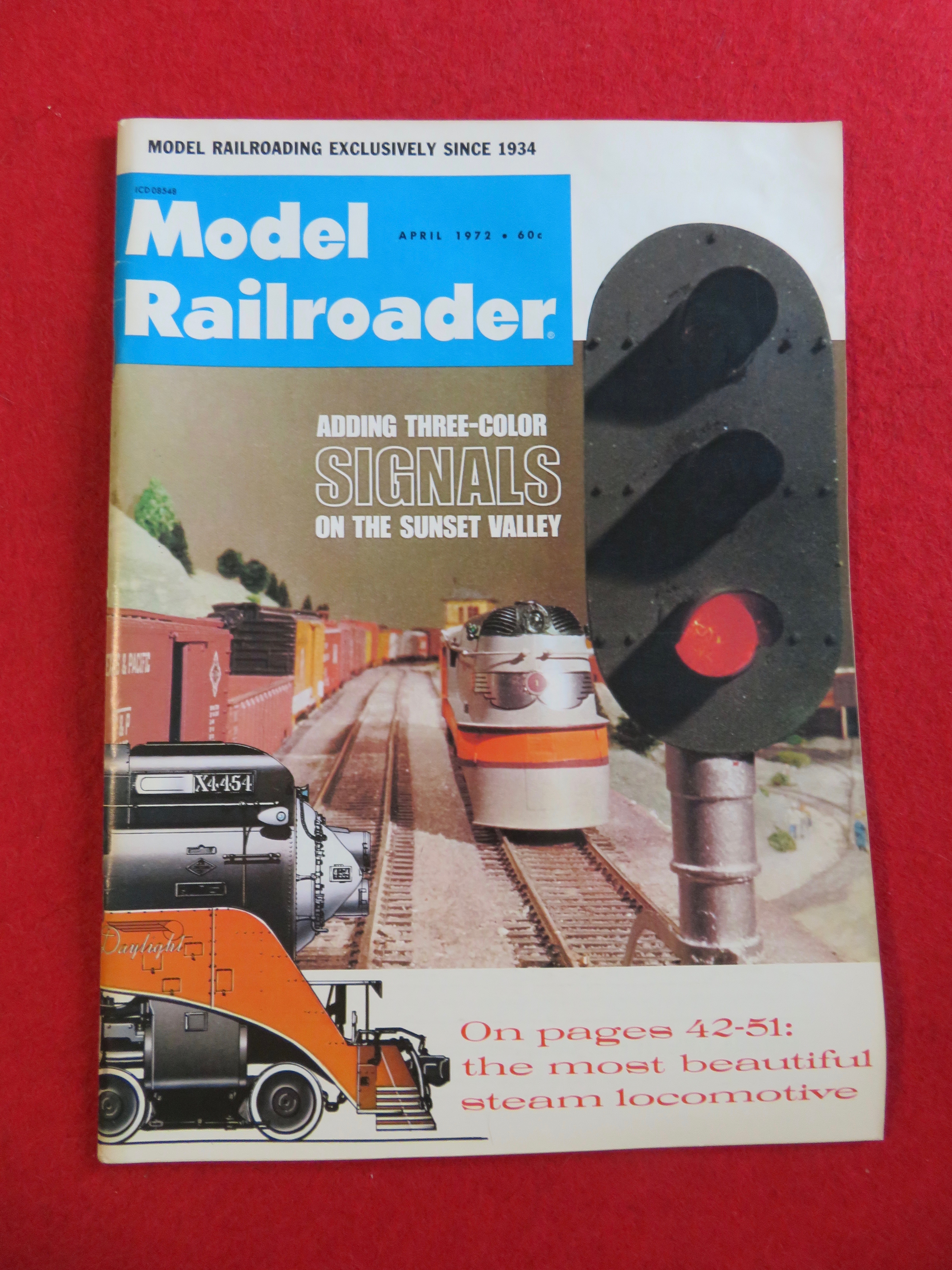 Model Railroader Magazine April 1972