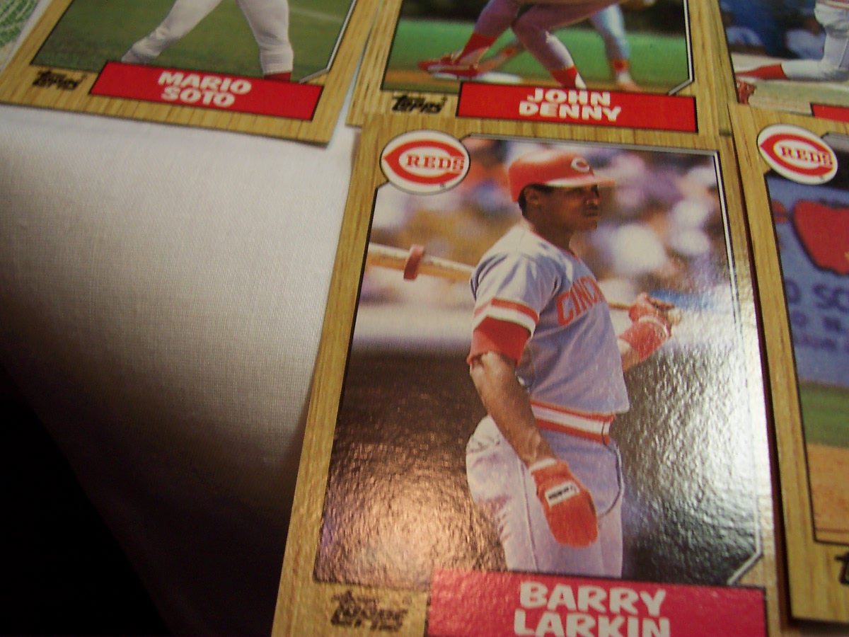 Baseball Cards Cincinnati Reds 29 cards 1987