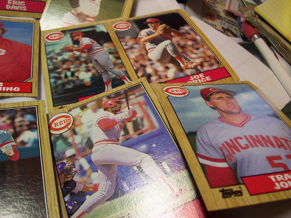 Baseball Cards Cincinnati Reds 29 cards 1987