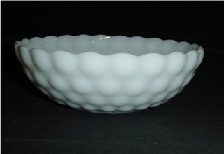 Anchor Hocking Large Milk Glass Bubble Bowl