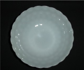 Anchor Hocking Large Milk Glass Bubble Bowl