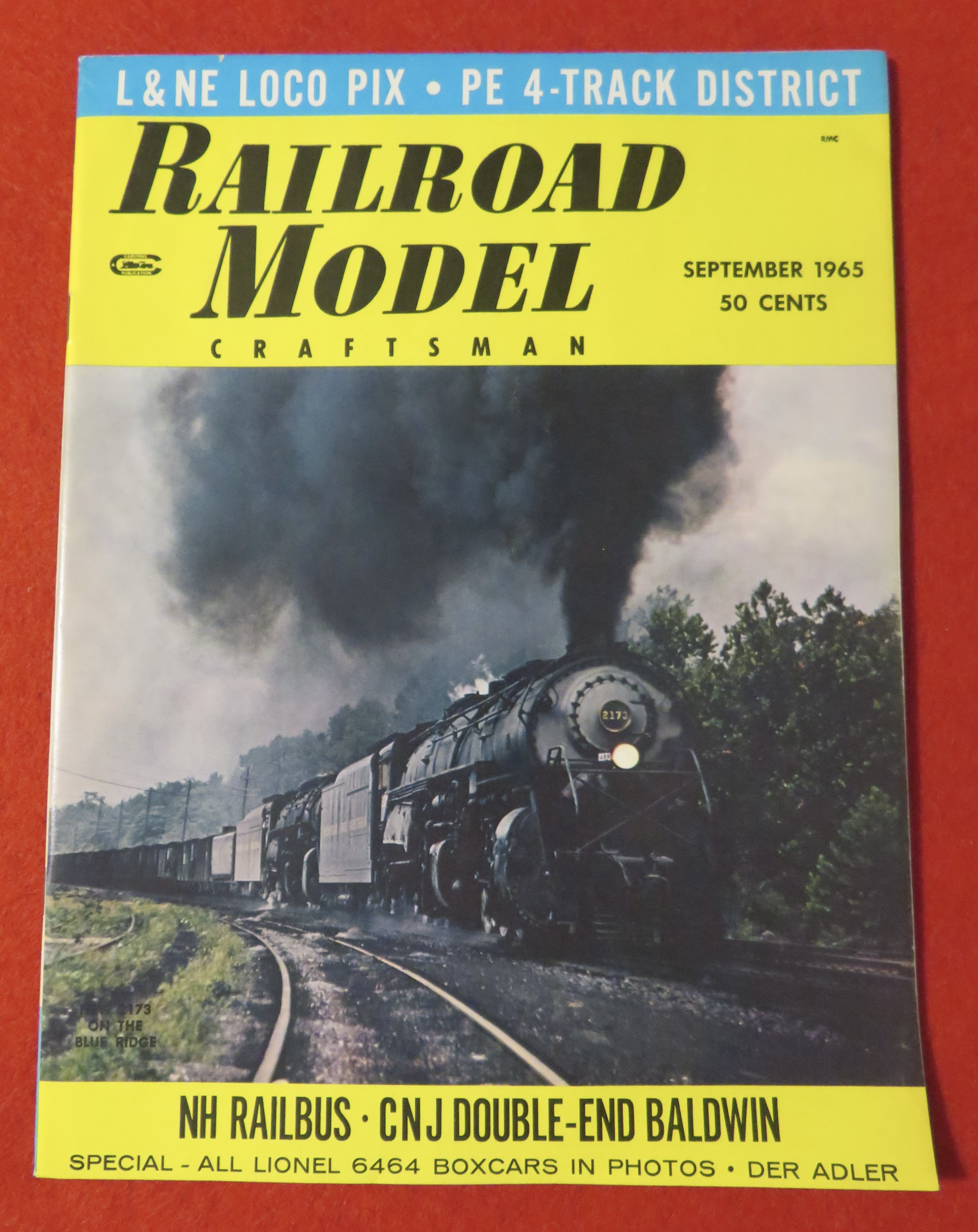 Railroad Model Craftsman Magazine September 1965