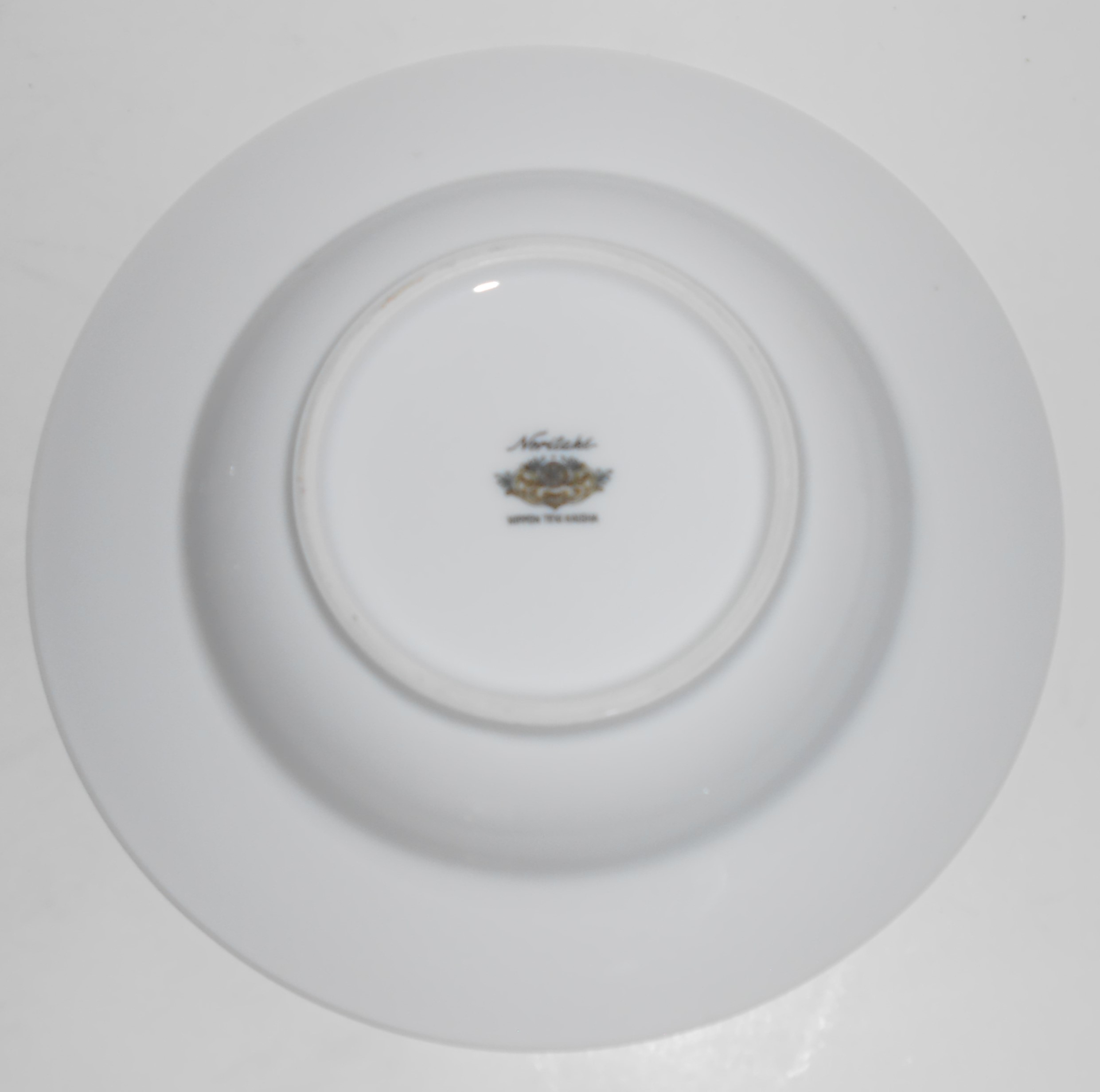 Noritake China Porcelain Rosemont N1349 Rimmed Soup Bow