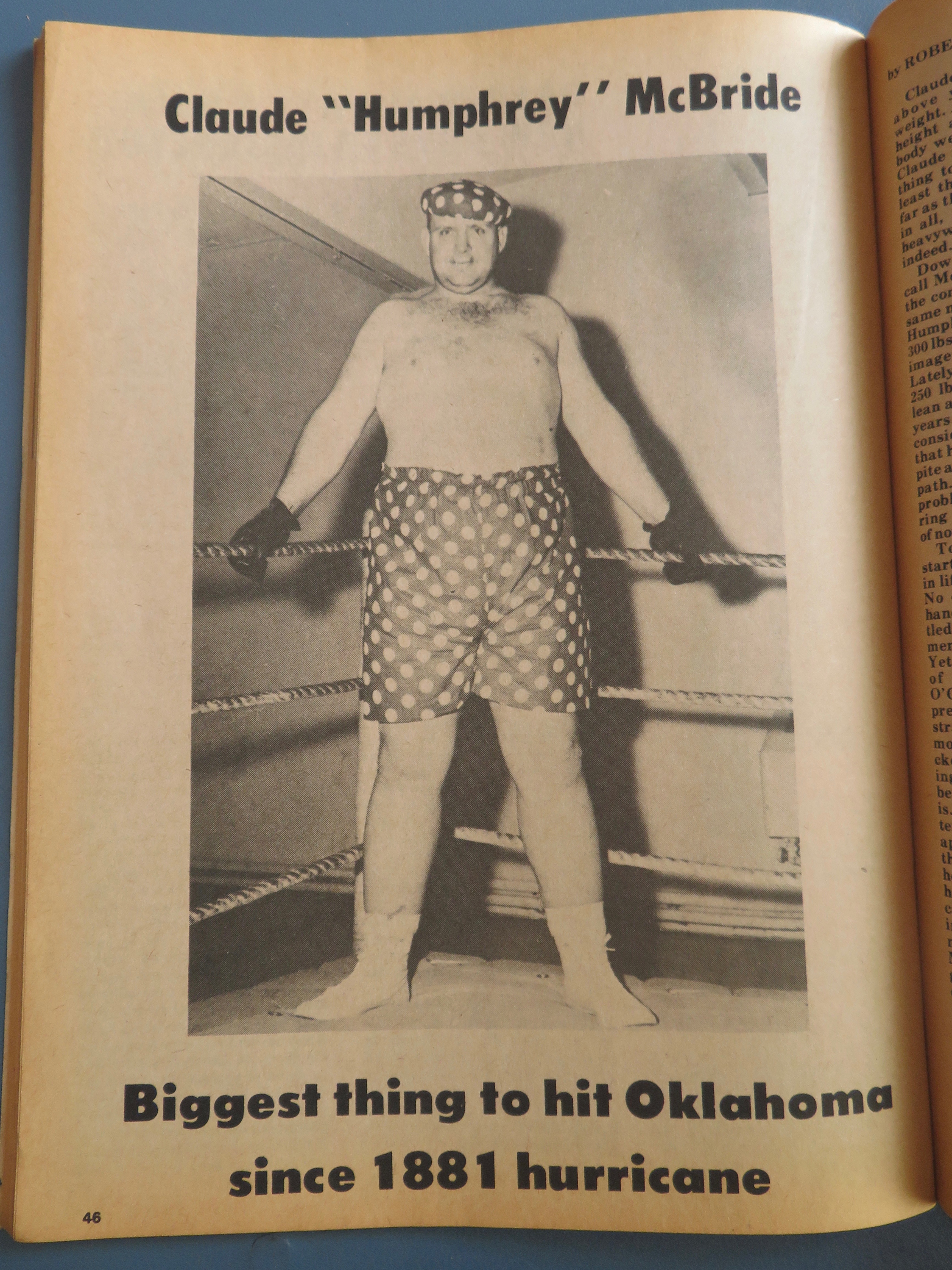 Boxing Illustrated Magazine October 1973 Bud Smith