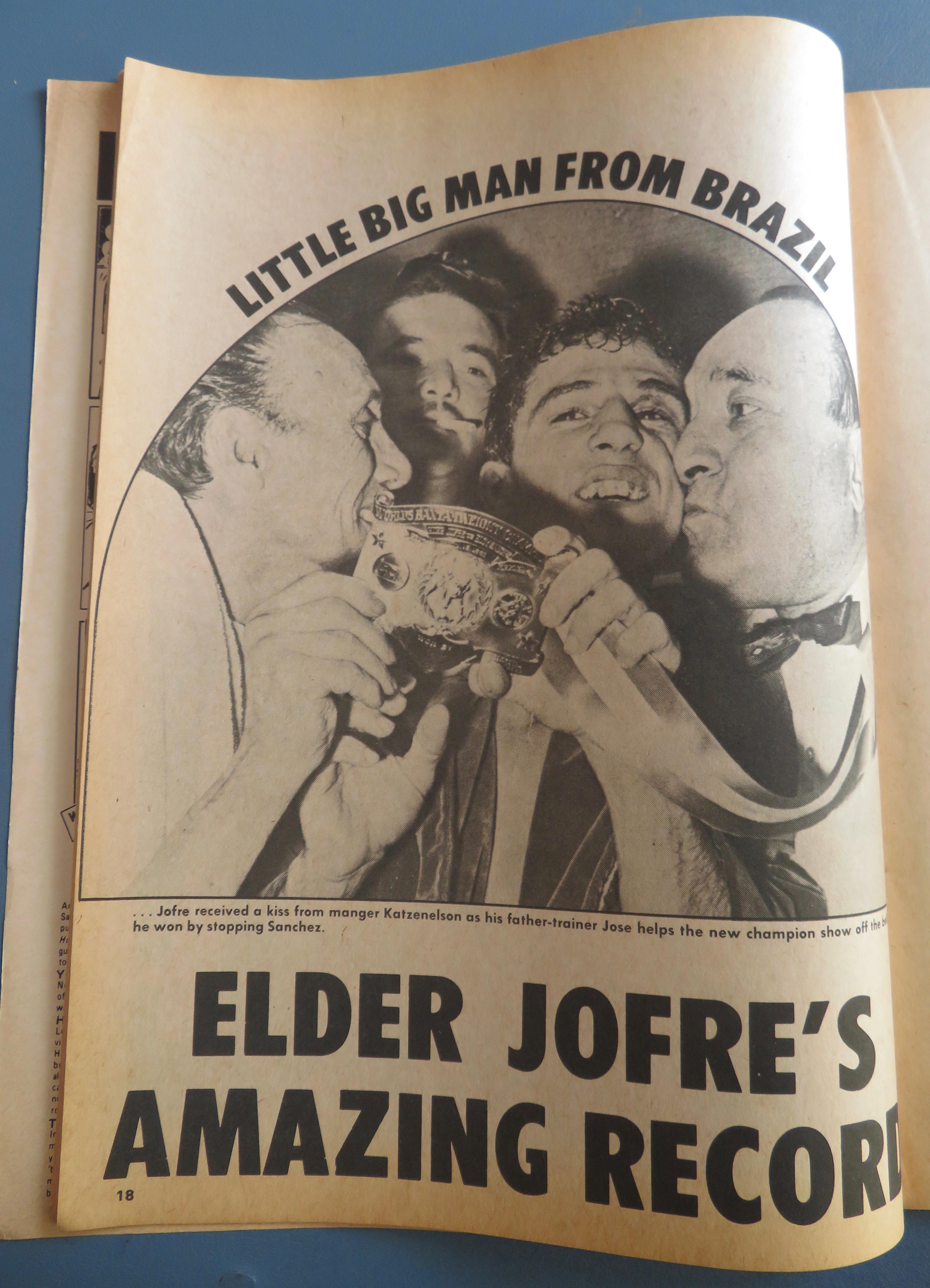 Boxing Illustrated Magazine October 1973 Bud Smith