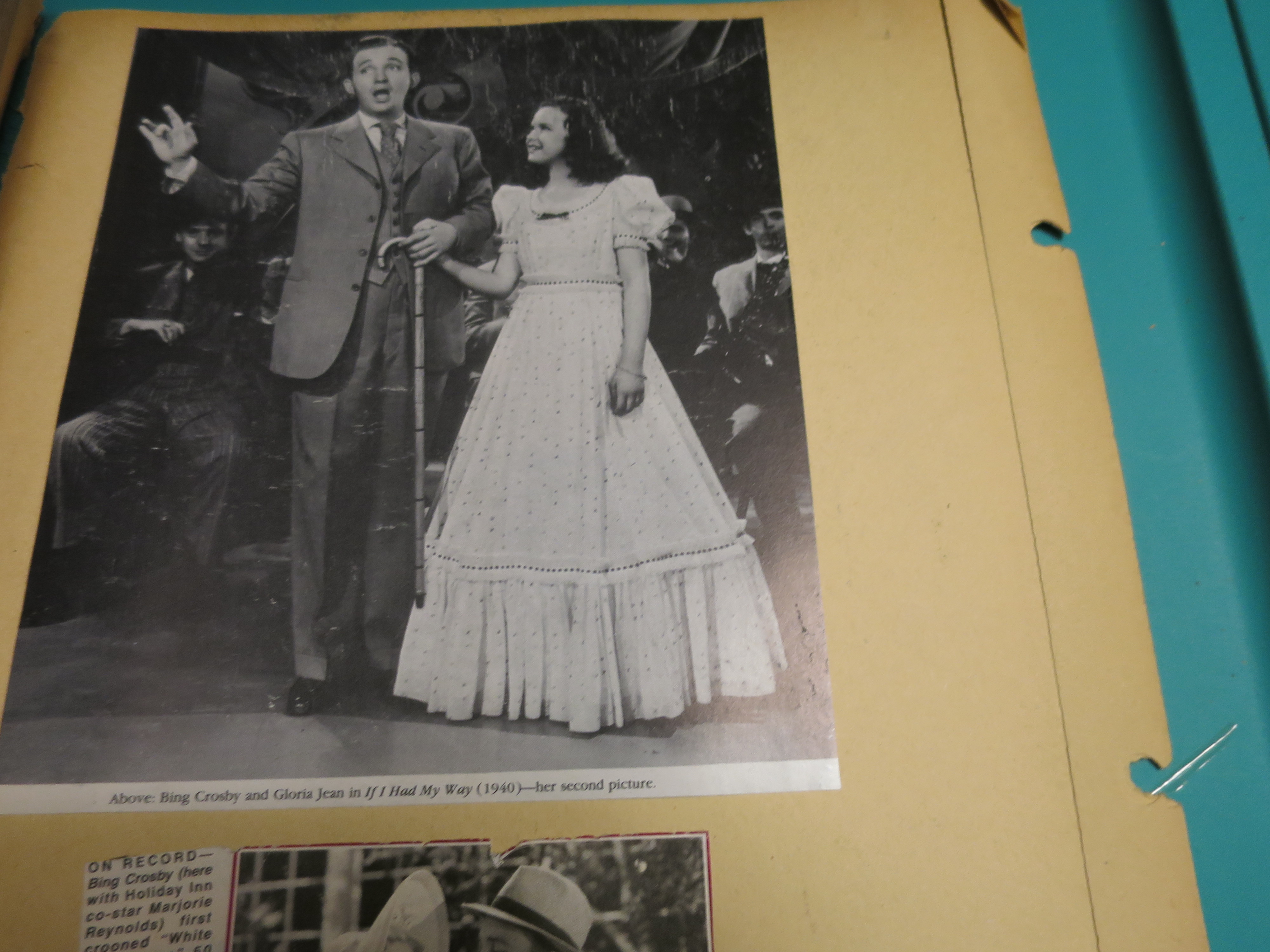 Scrapbook Of Bing Crosby Pictures