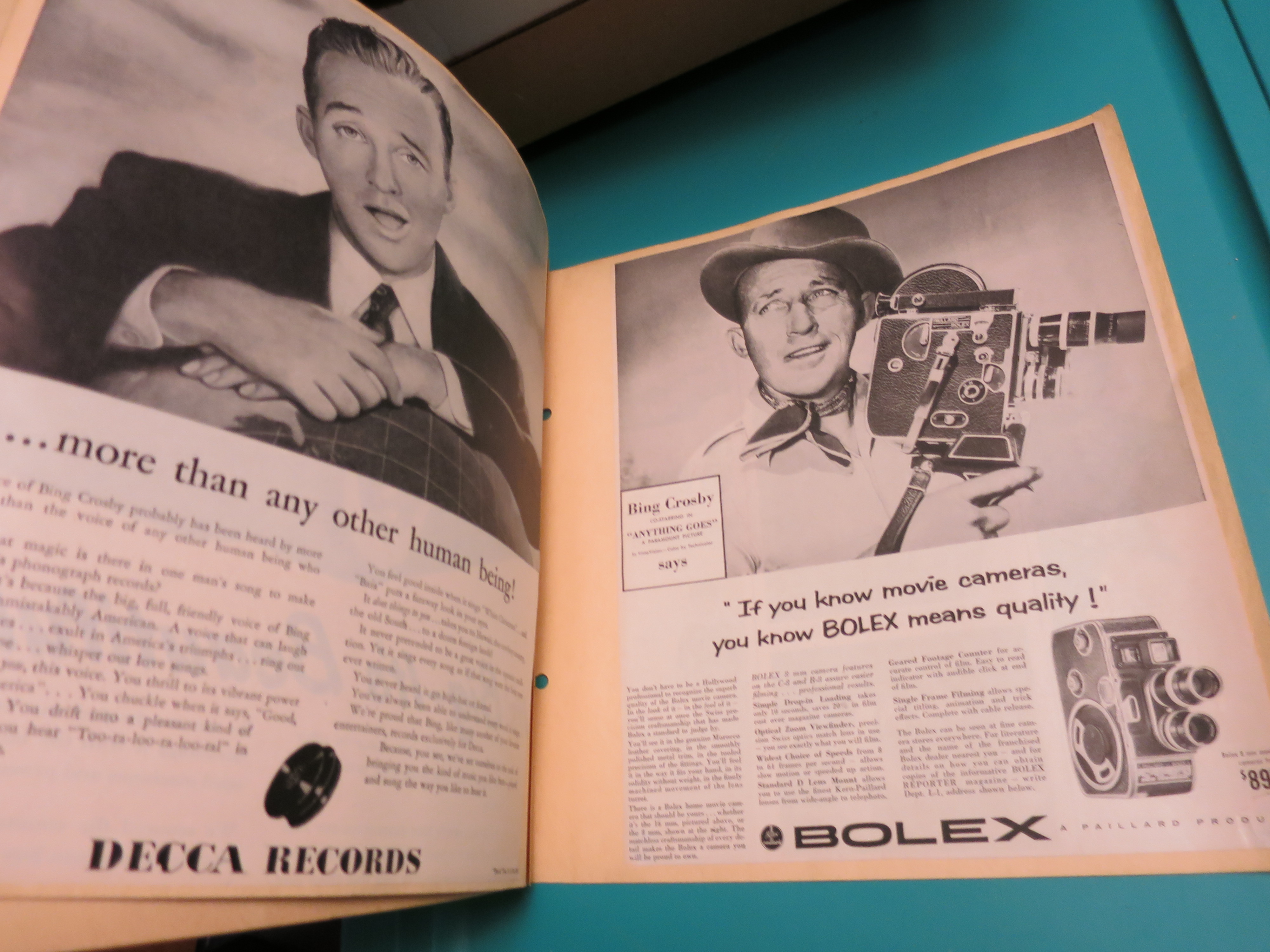 Scrapbook Of Bing Crosby Pictures