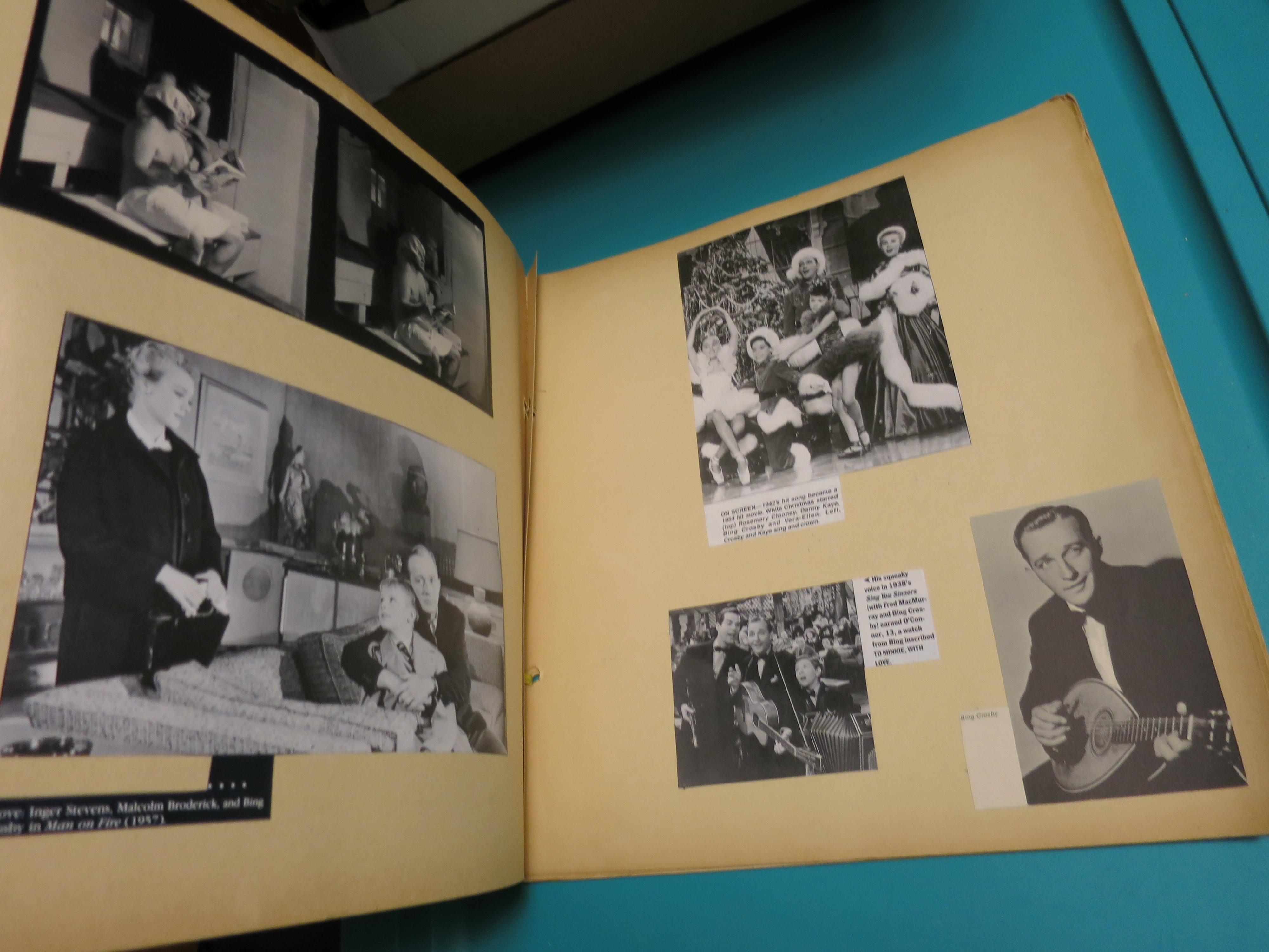 Scrapbook Of Bing Crosby Pictures