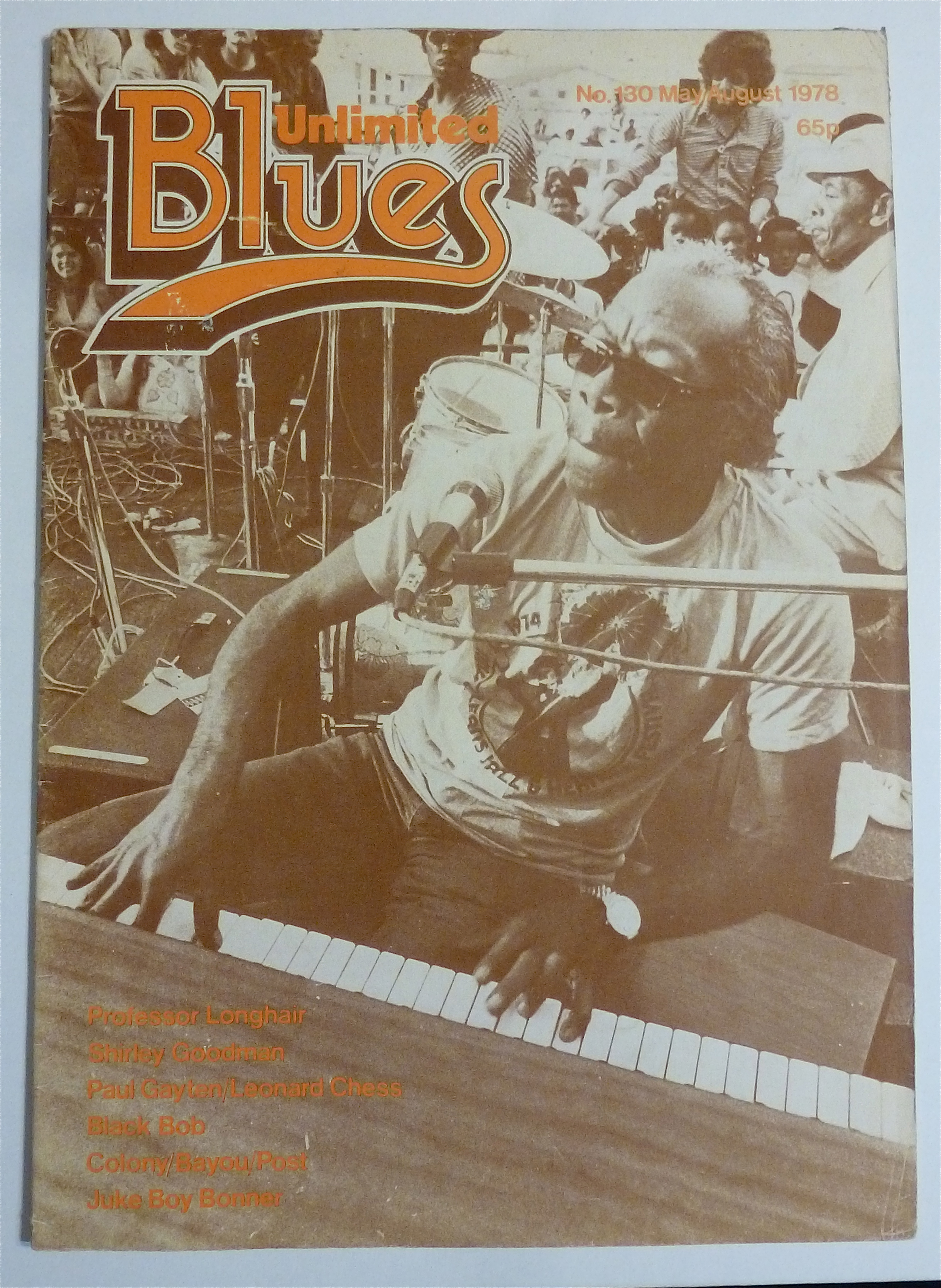 Blues Unlimited Magazine May/August 1978 Prof Longhair