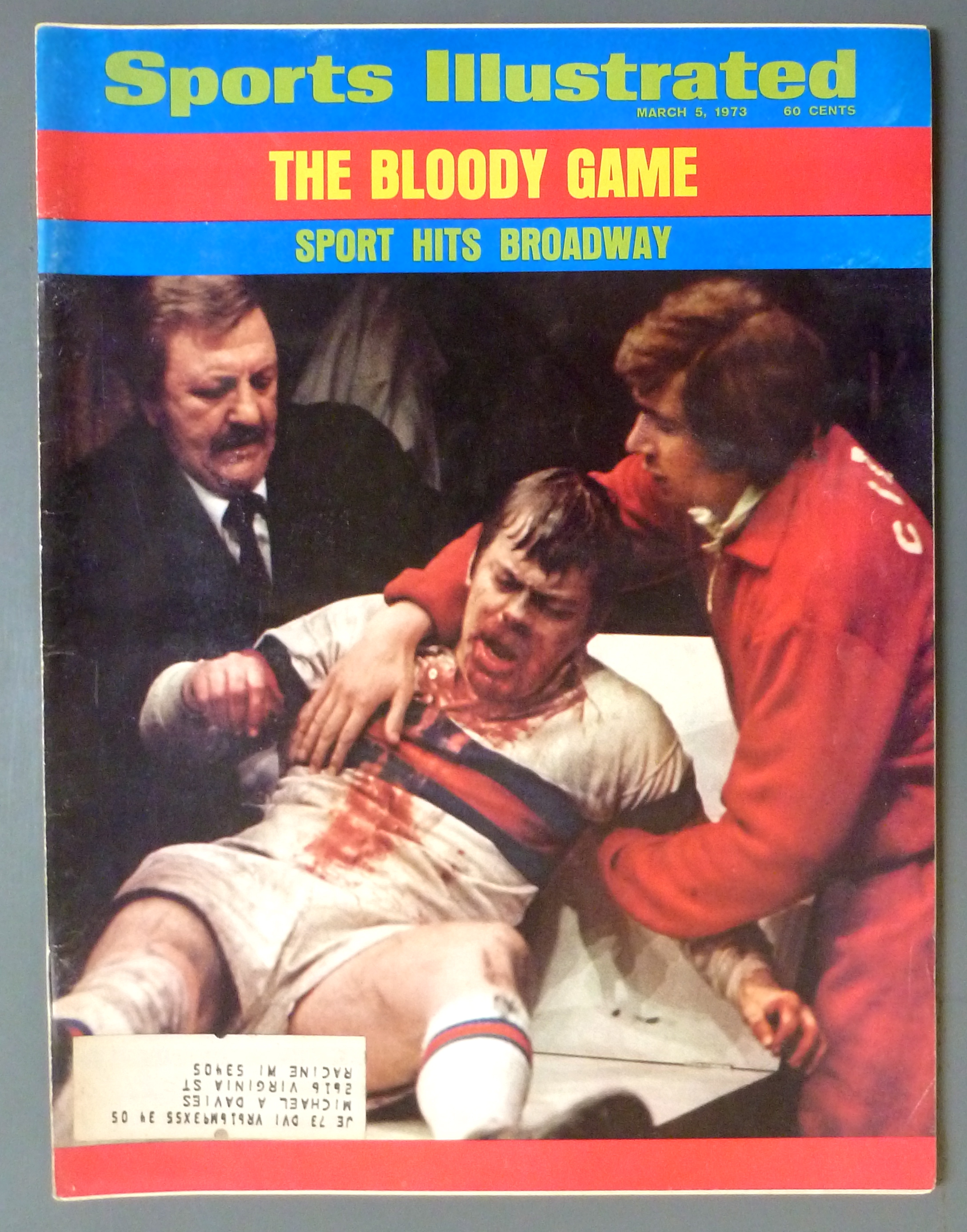 Sports Illustrated-March 5, 1973-Bloody Game