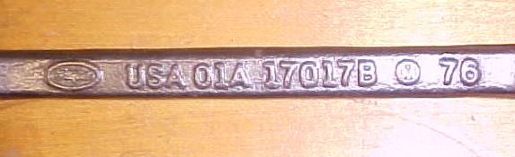 Ford 10 inch Combination Box Wrench M 01A-17017B 76
