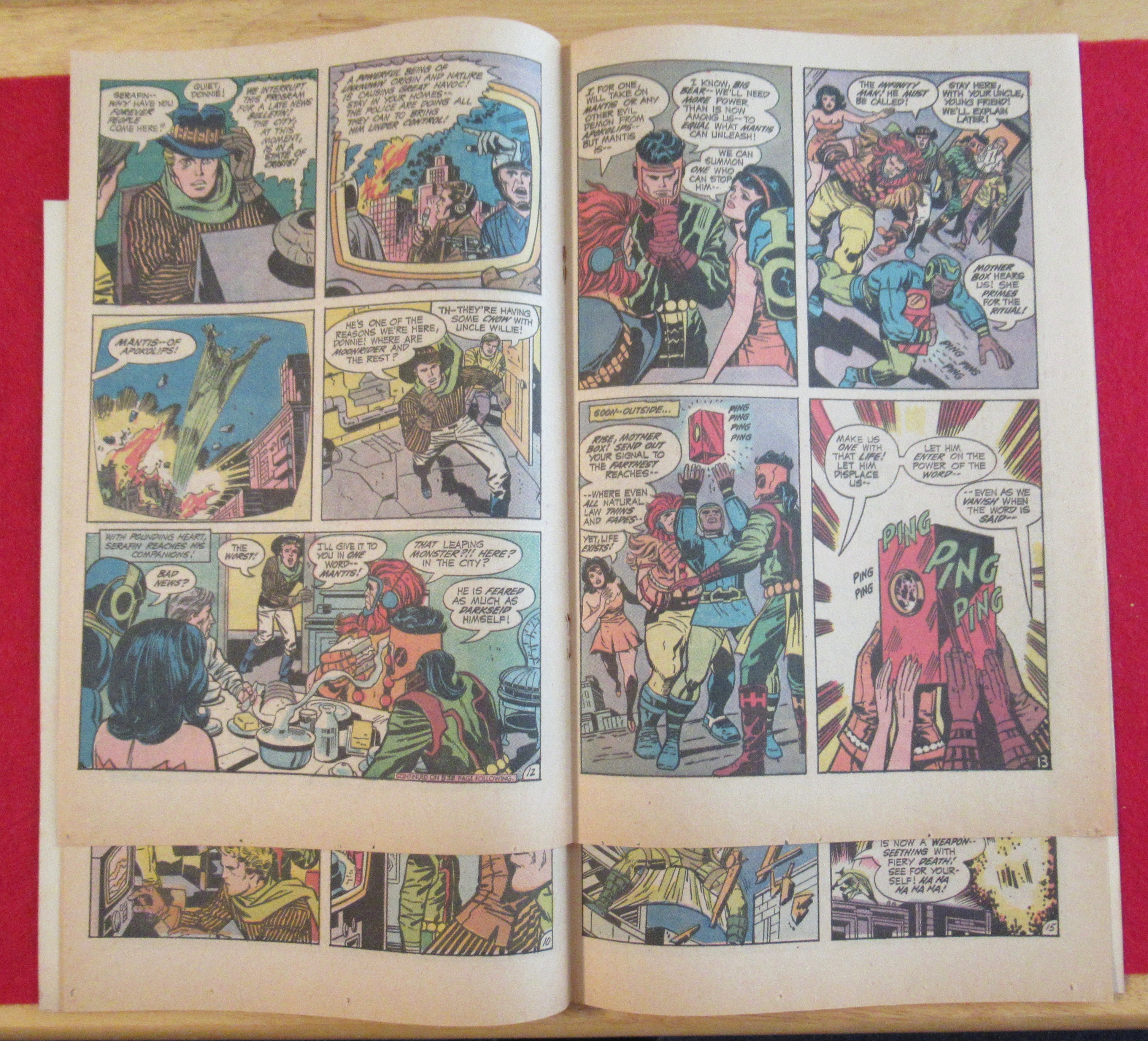 Forever People Comic May 1971 Super War