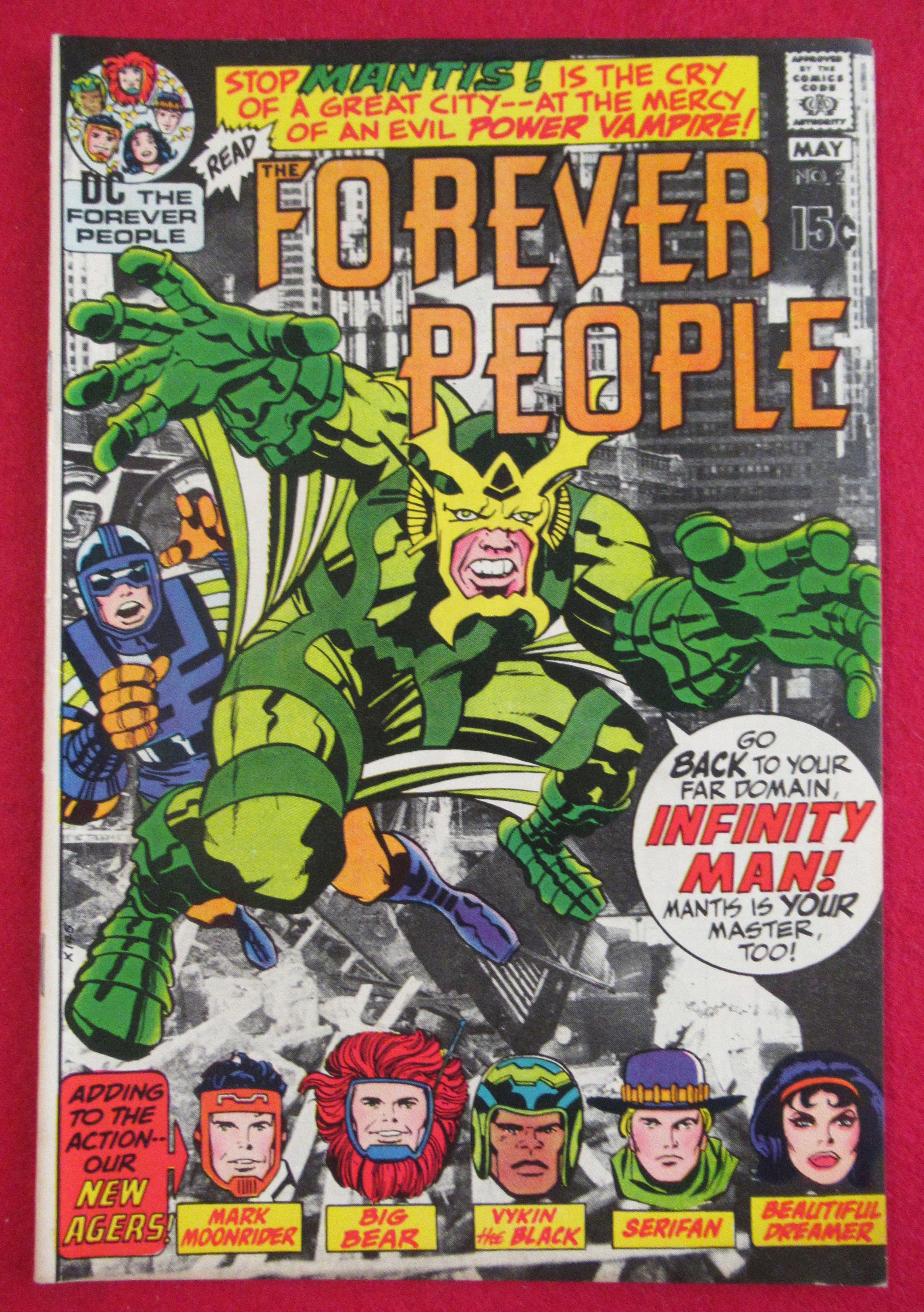 Forever People Comic May 1971 Super War