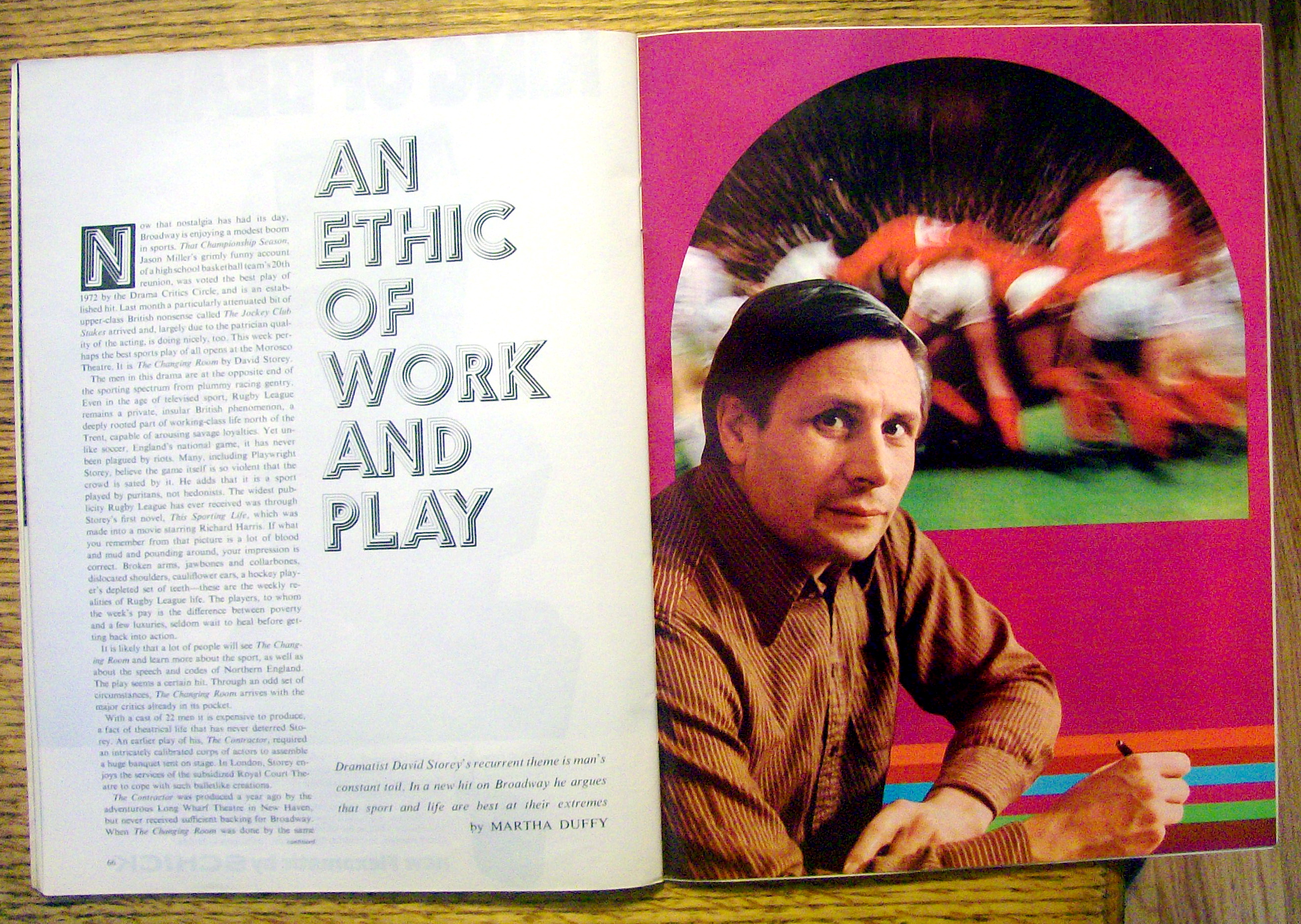 Sports Illustrated Magazine-March 5, 1973-Bloody Game