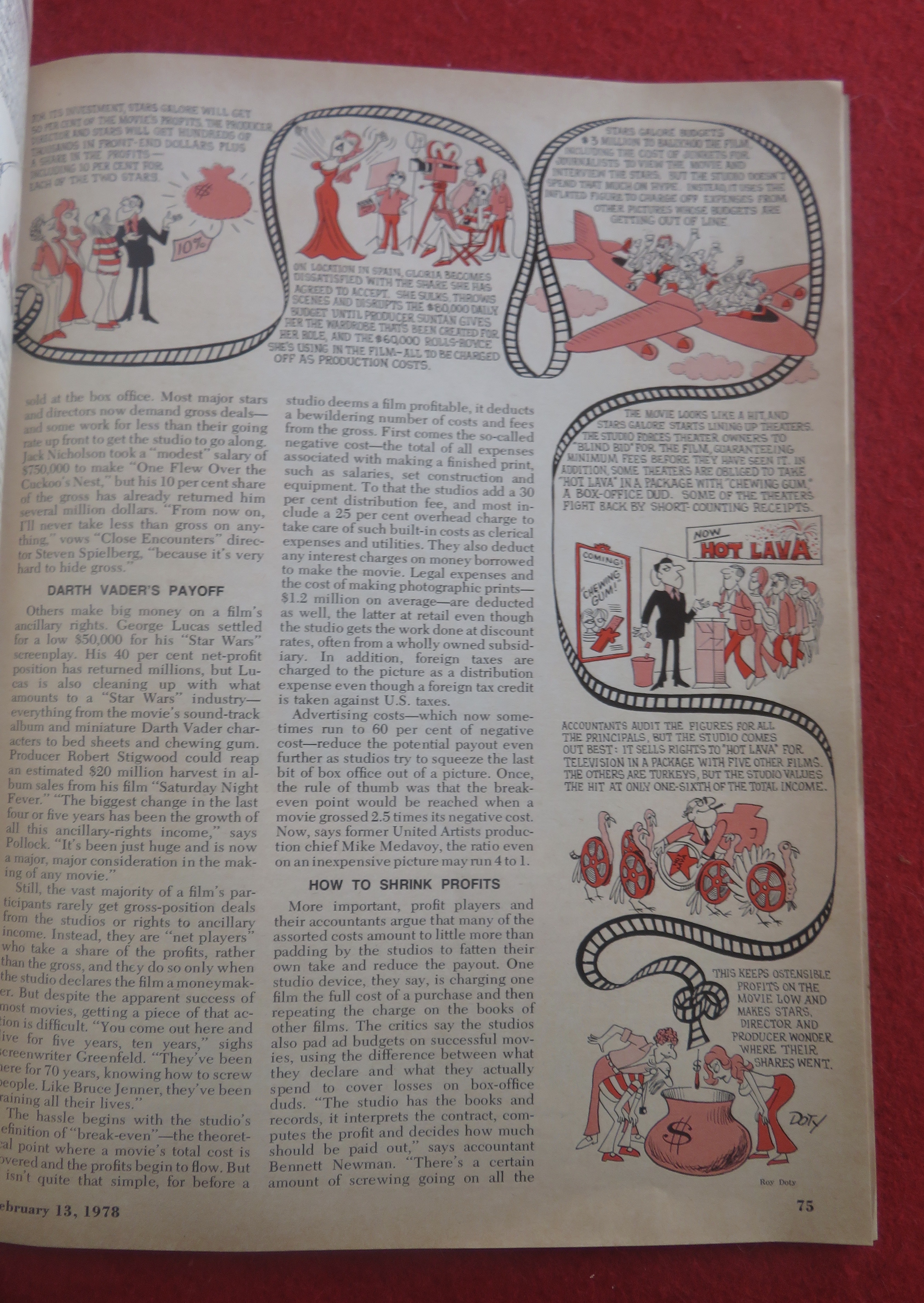 Newsweek Magazine February 13, 1978 Inside Hollywood