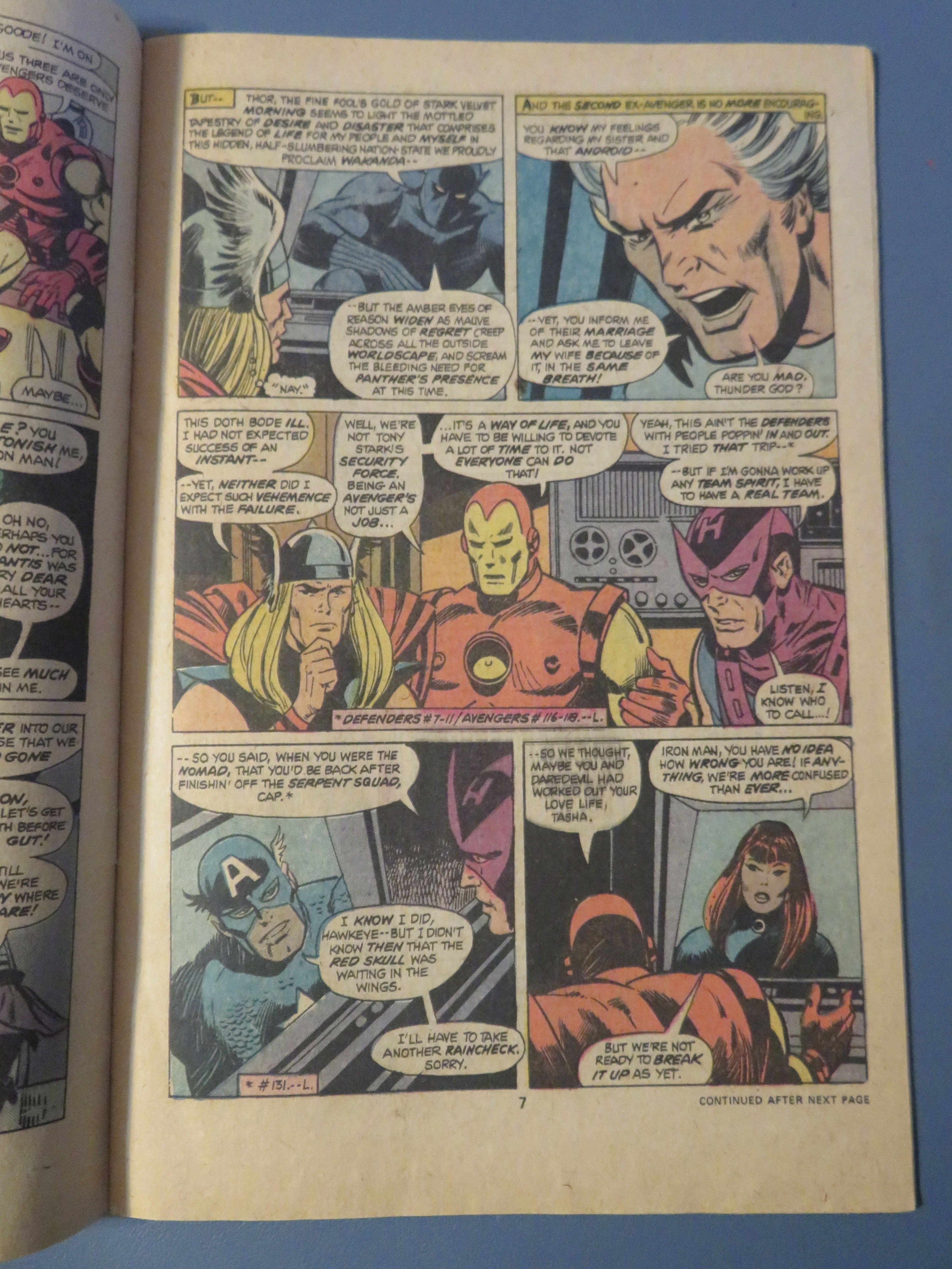 Avengers Comic July 1975 We Do Seek Out New Avengers