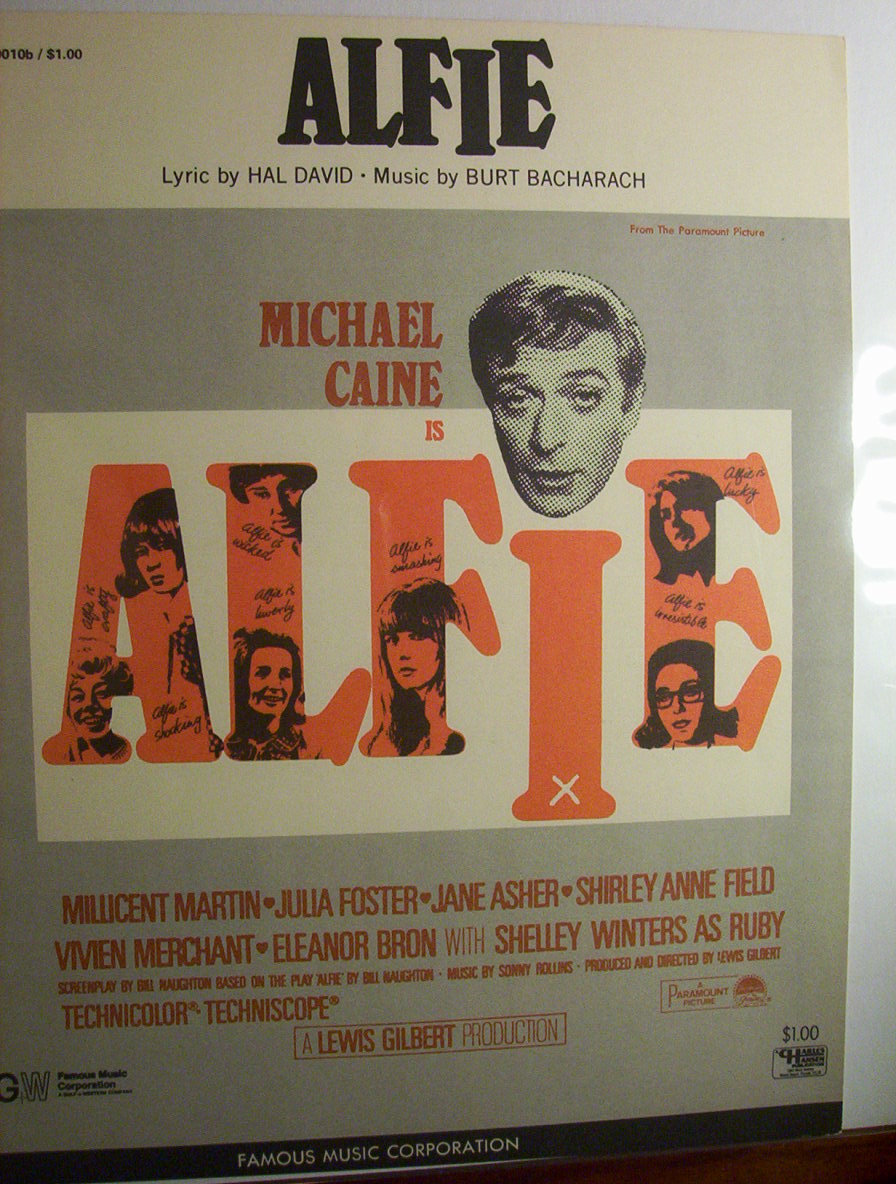 Sheet Music For 1966 Alfie