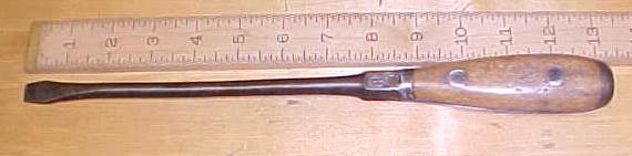 Dunlap Machinist Screwdriver w/Perfect Wood Handle