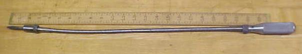 Screwdriver Flex Shaft Extension Slot Bit Antique