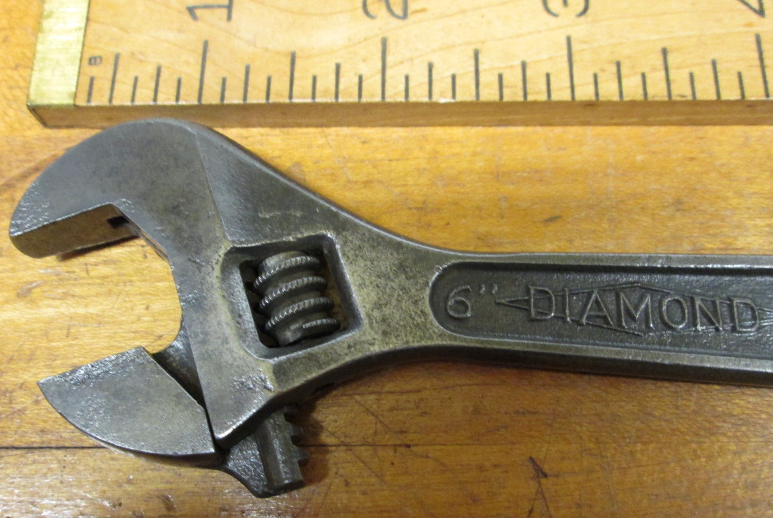 Diamond Horseshoe Adjustable Wrench 6 inch