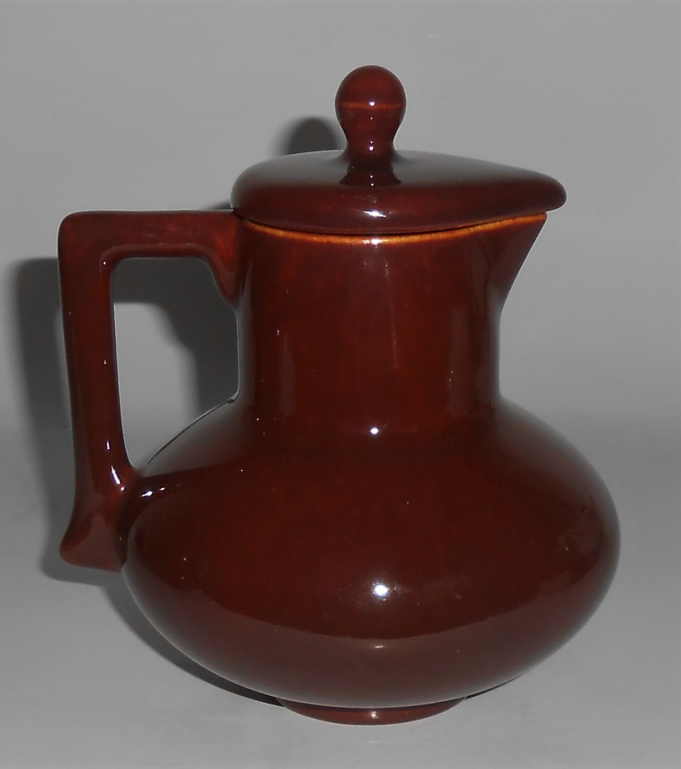 Franciscan Pottery El Patio Redwood Gloss Hot Water Pot