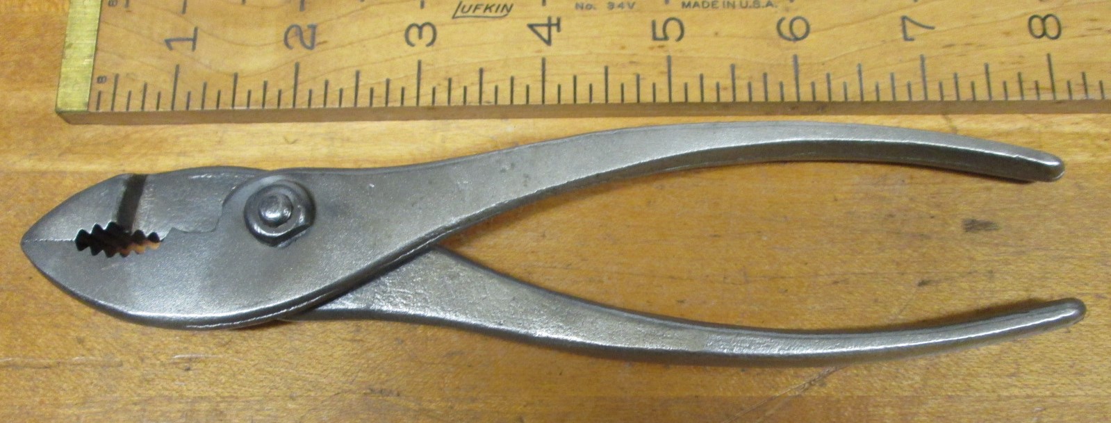 Barcalo Slip Joint Pliers Antique 8 inch