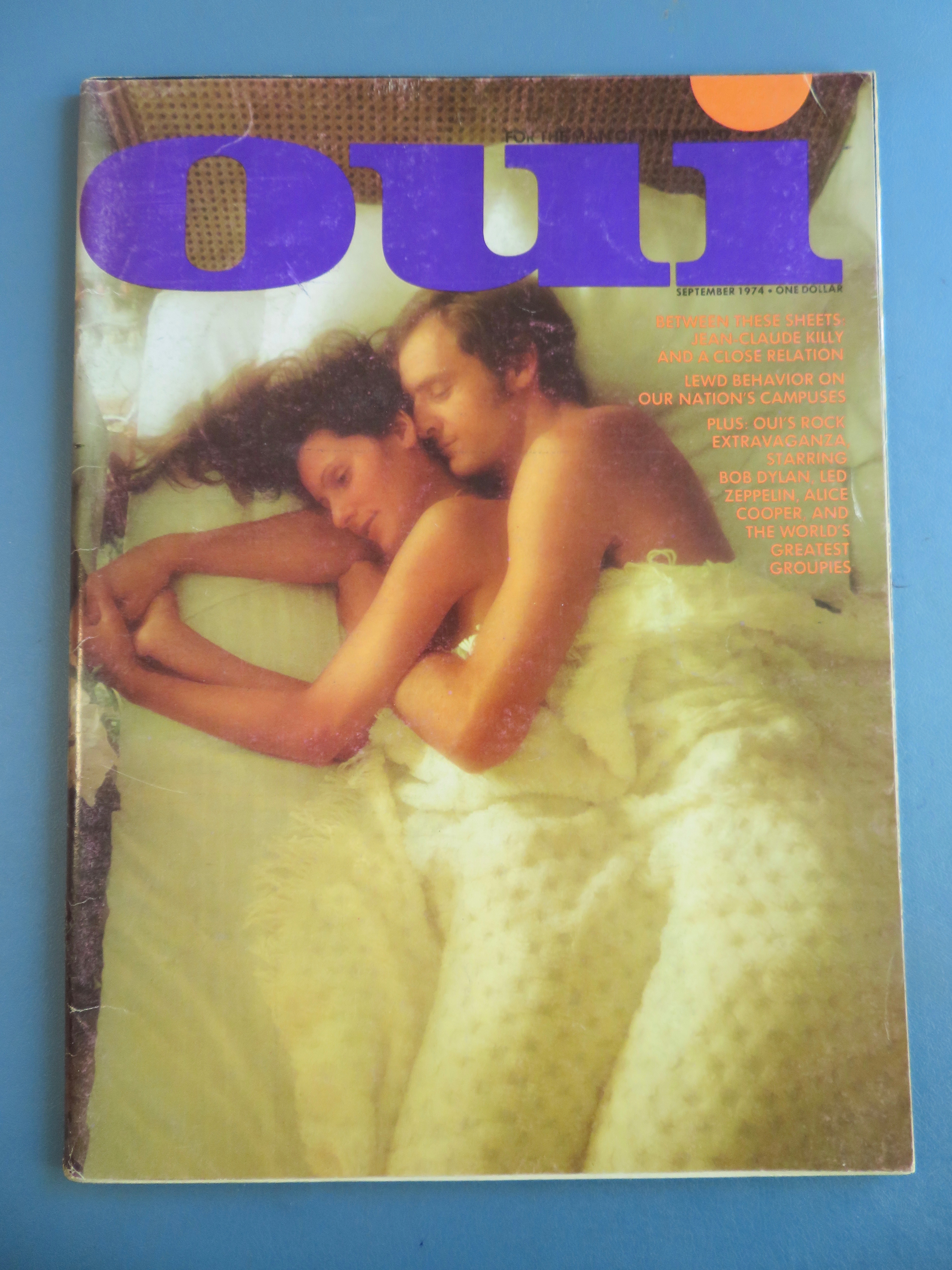 Oui Magazine September 1974 Joelle Dubois