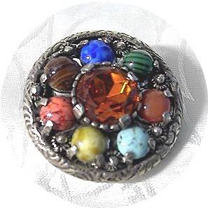 MIRACLE Multi Jewelled MIRACLE Brooch Pendant
