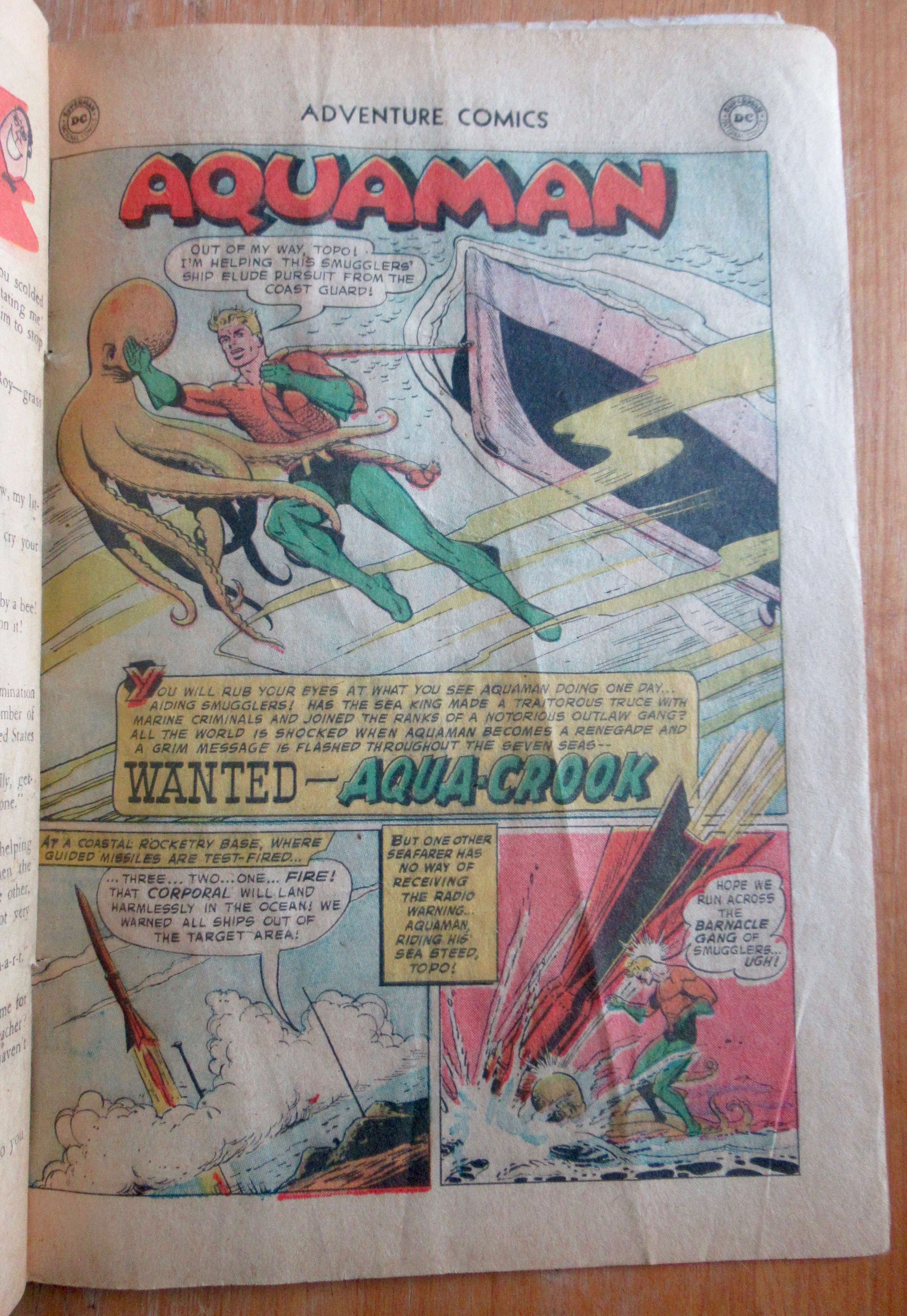 Adventure Comics June 1958 Superboy's Lost Costume