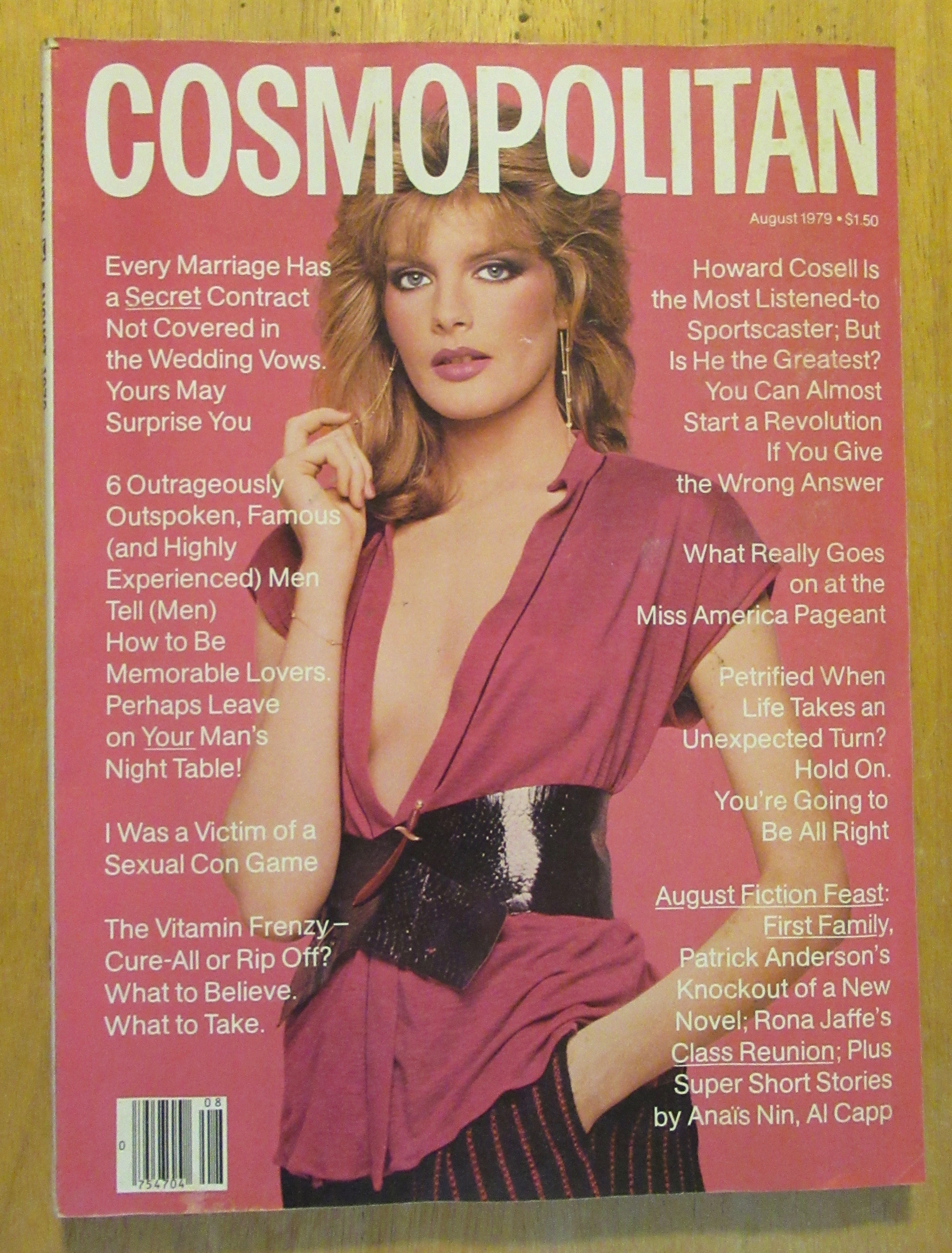Cosmopolitan Magazine August 1979 Rene Russo