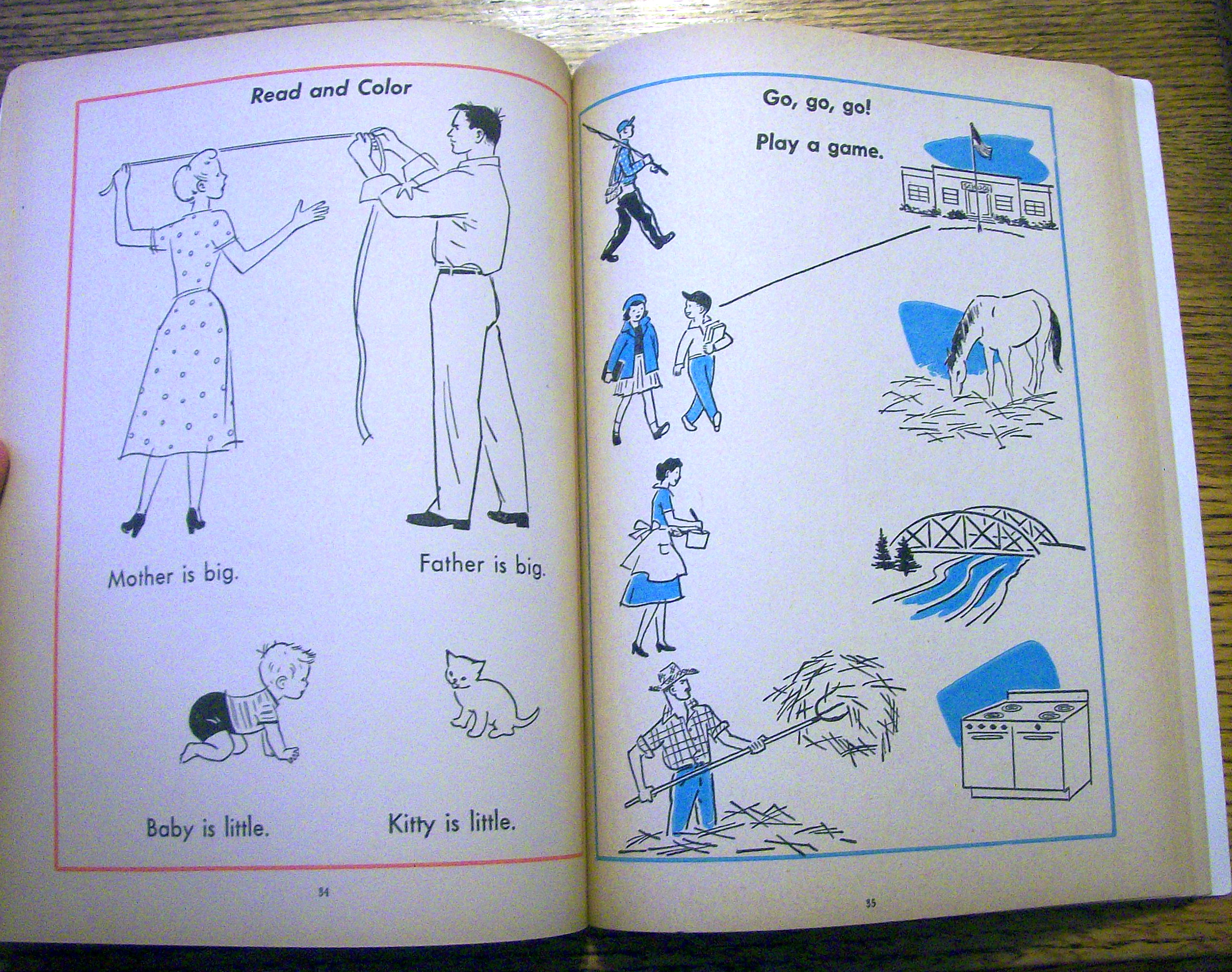 Stories To Read, Pictures To Color, Games To Play 1954