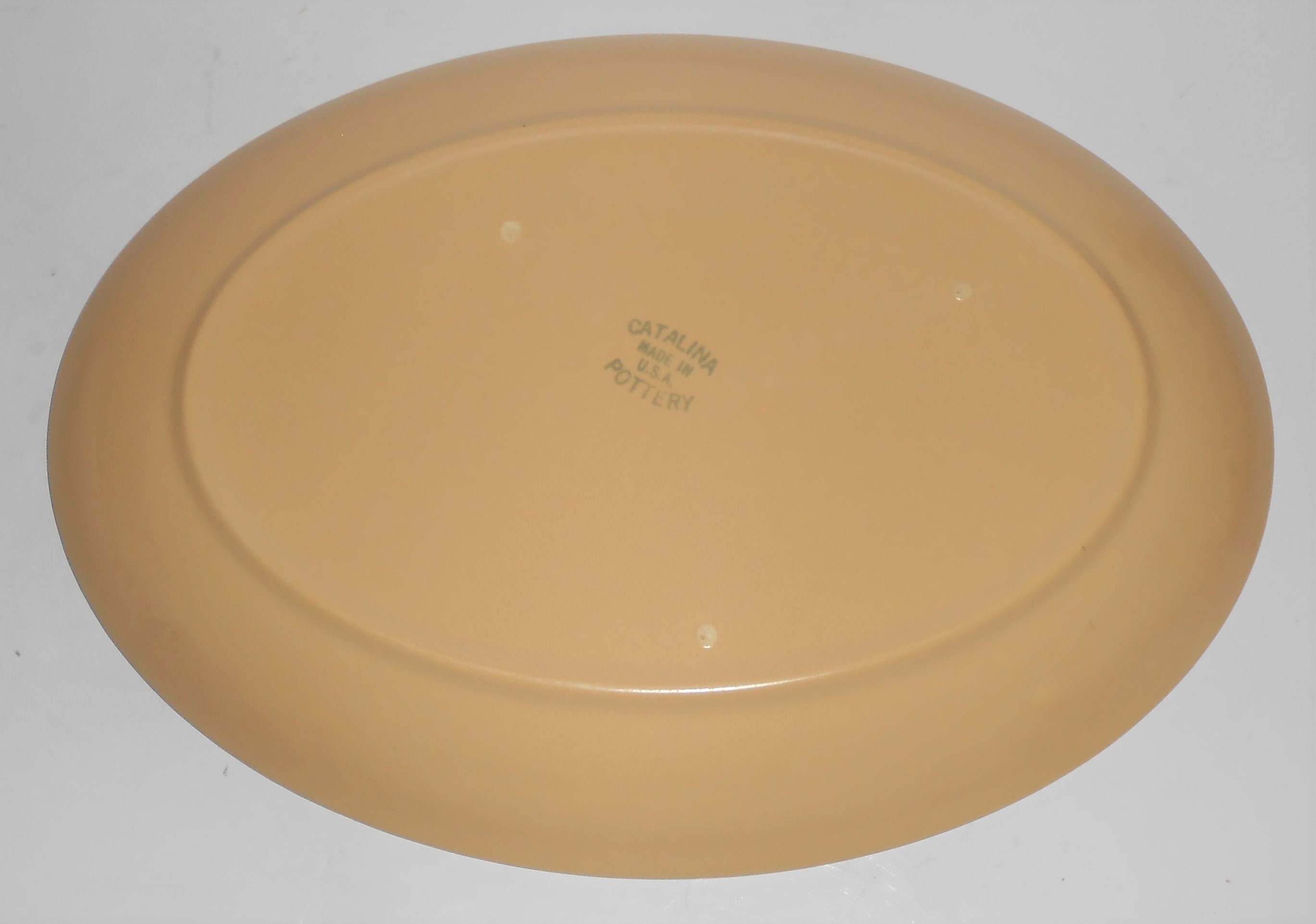 Catalina Pottery Rancho Ware Catalina Sand Platter