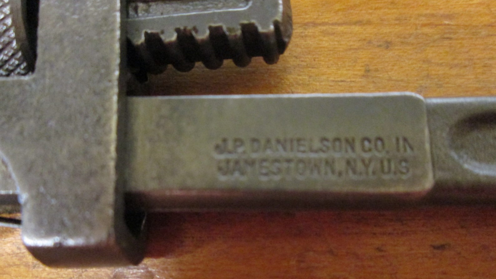 Danielson Adjustable Pipe Wrench 6 inch