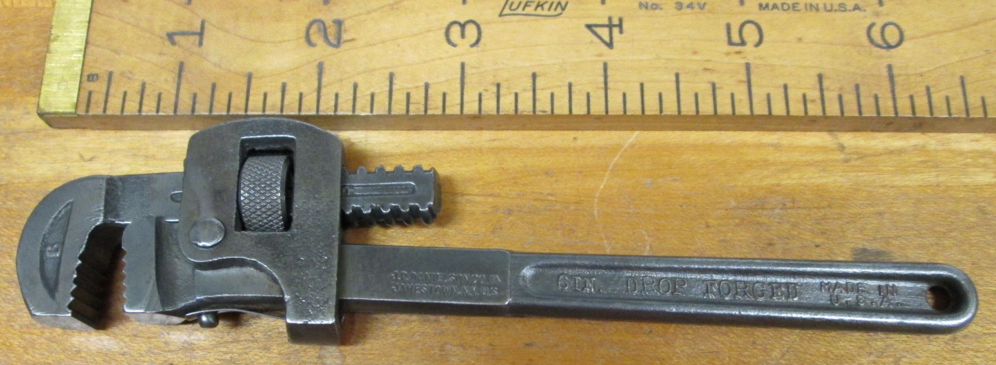 Danielson Adjustable Pipe Wrench 6 inch