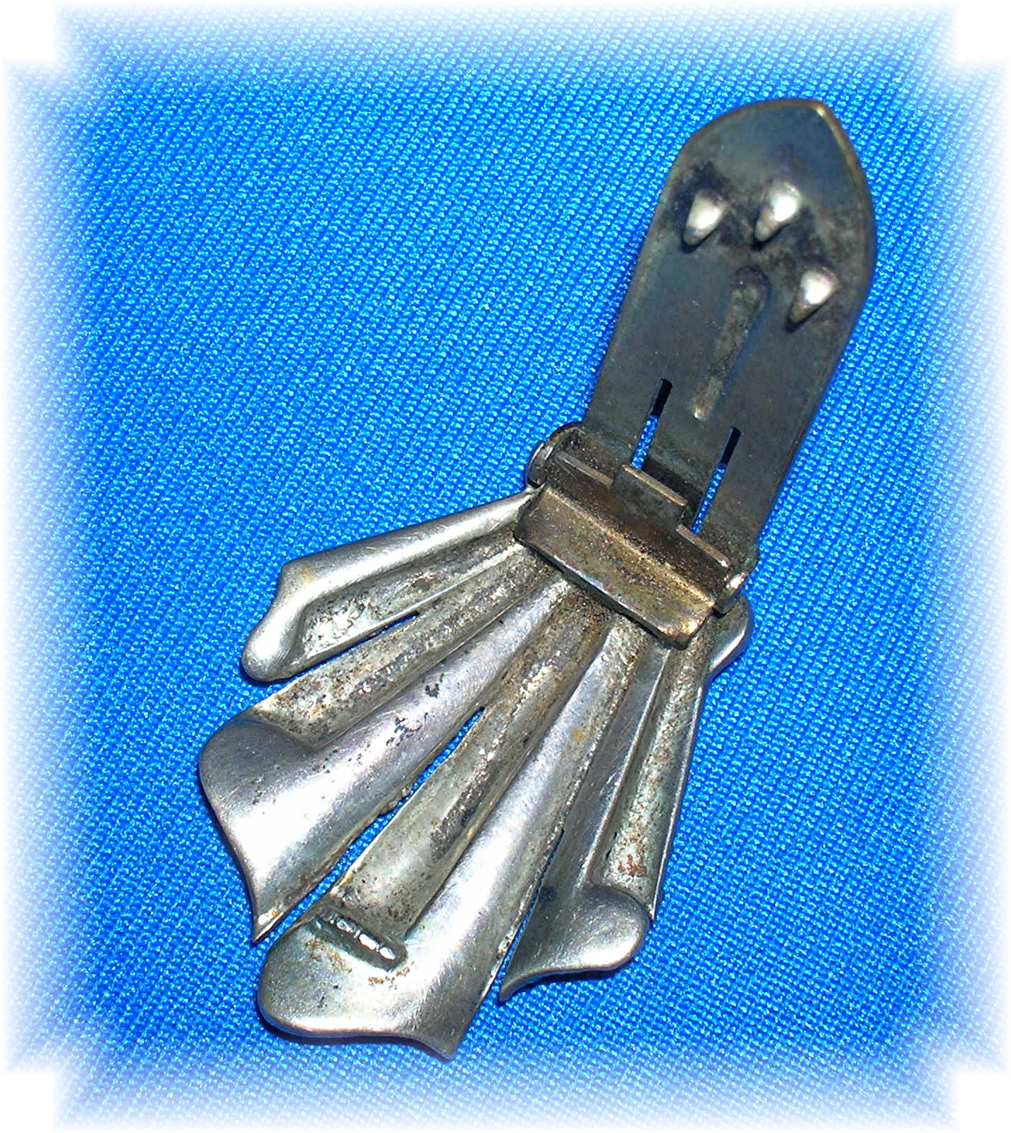 Dress Clip Silver and Marquisite 1920's