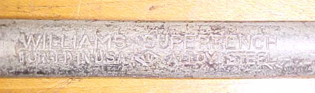 Williams SUPERRENCH Combination Box Wrench 1.0 inch