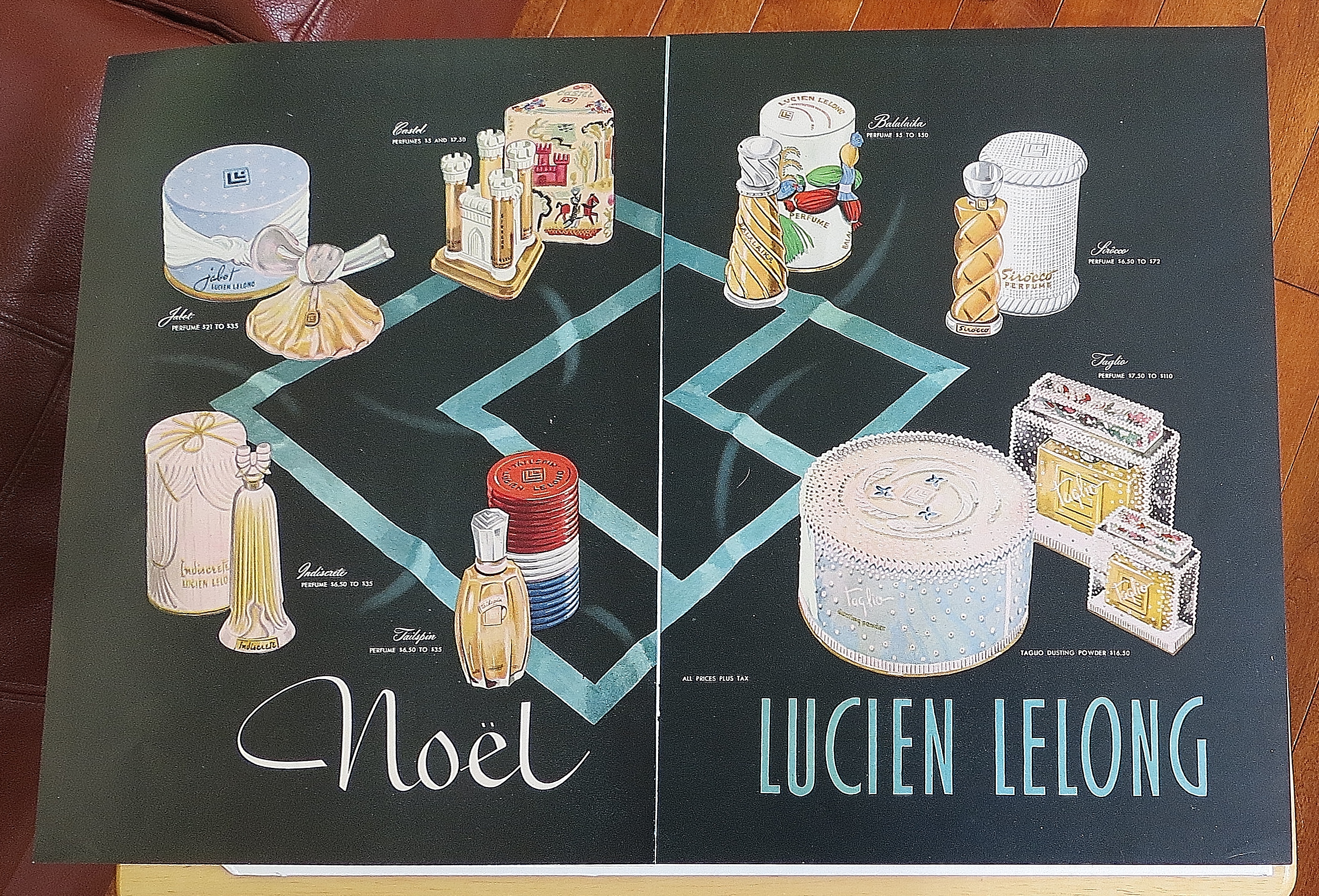 1946 Lucien Lelong With Many Perfumes