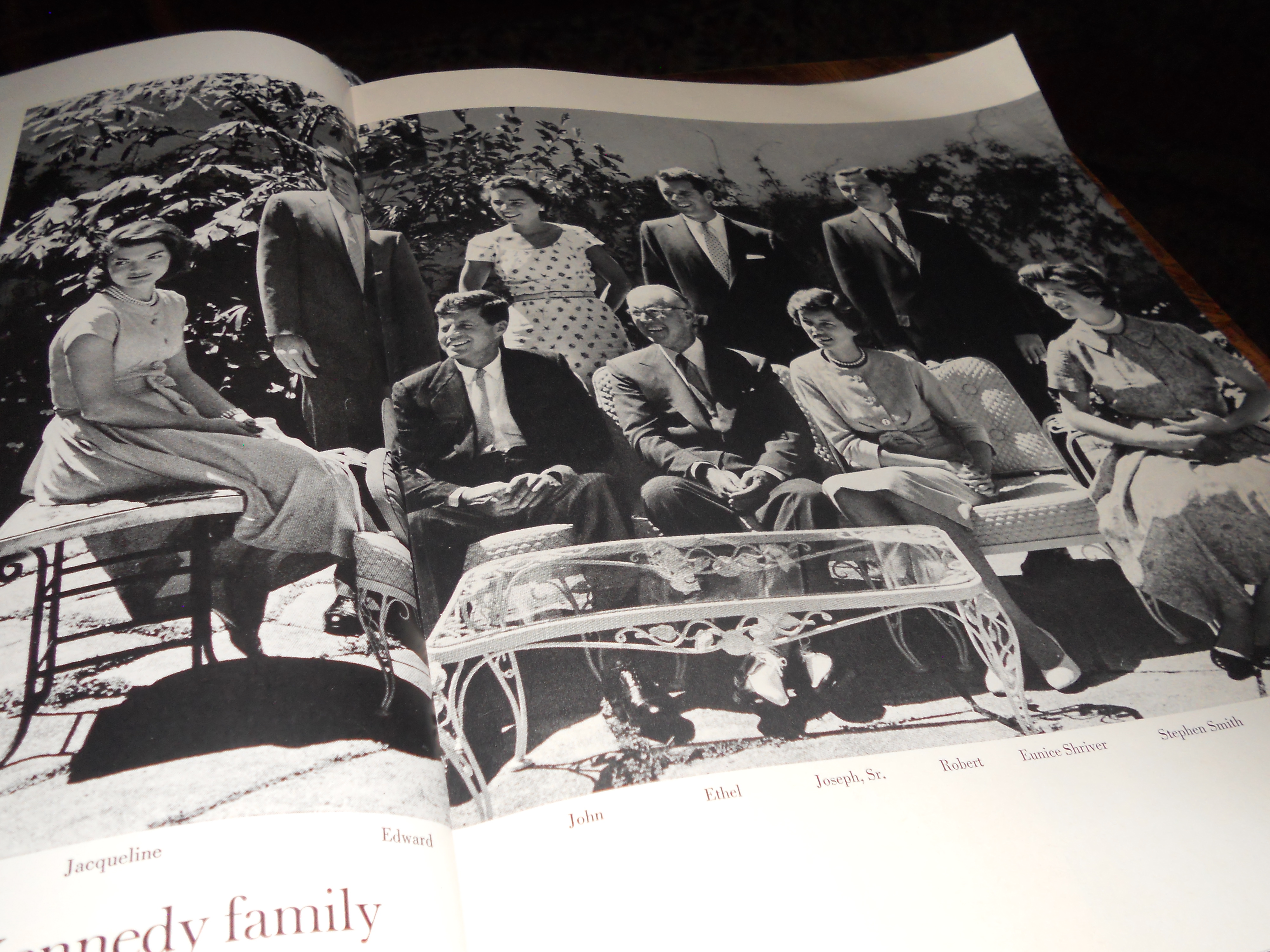 Kennedy and Family in Pictures,Look. 1963