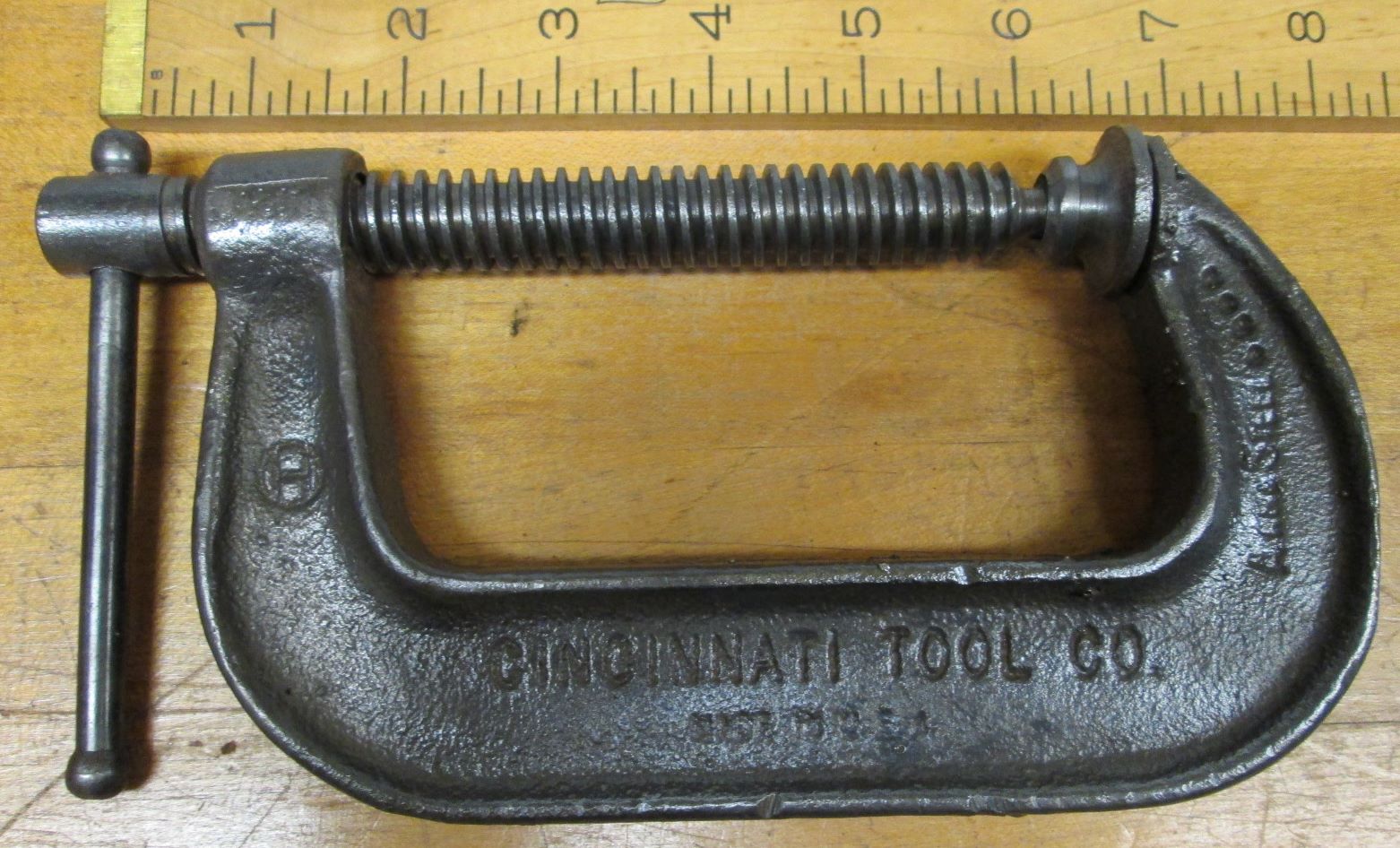 Cincinnati C-Clamp No. 540 Antique 4 inch