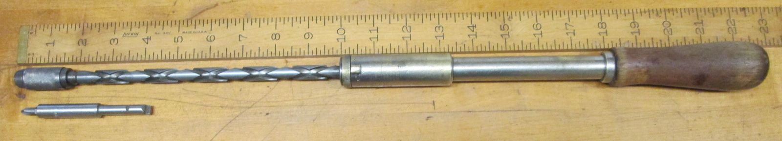 North Bros. Yankee No. 30 Screwdriver w/Hex Bit Adapter