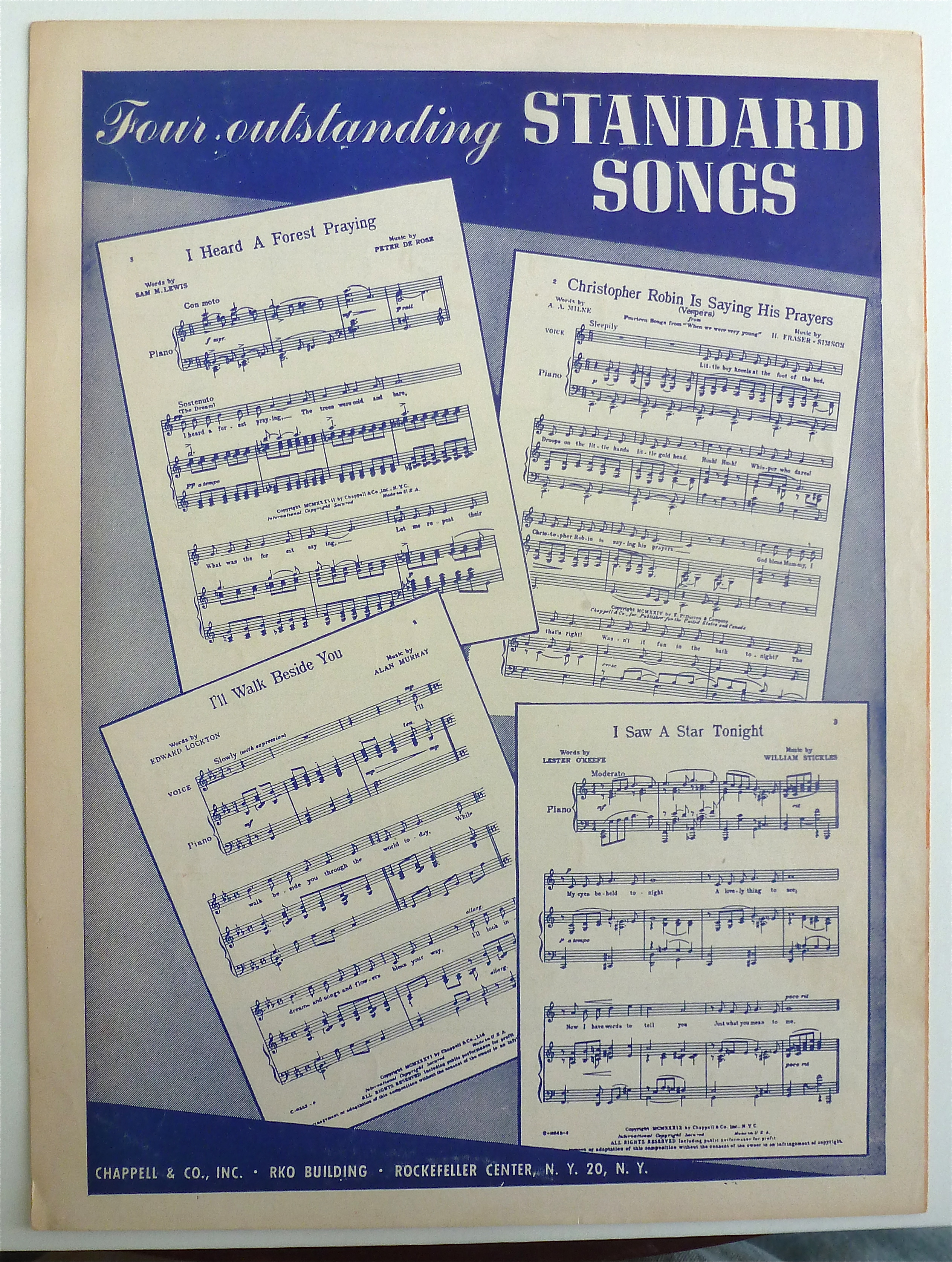 Sheet Music For 1953 I Understand