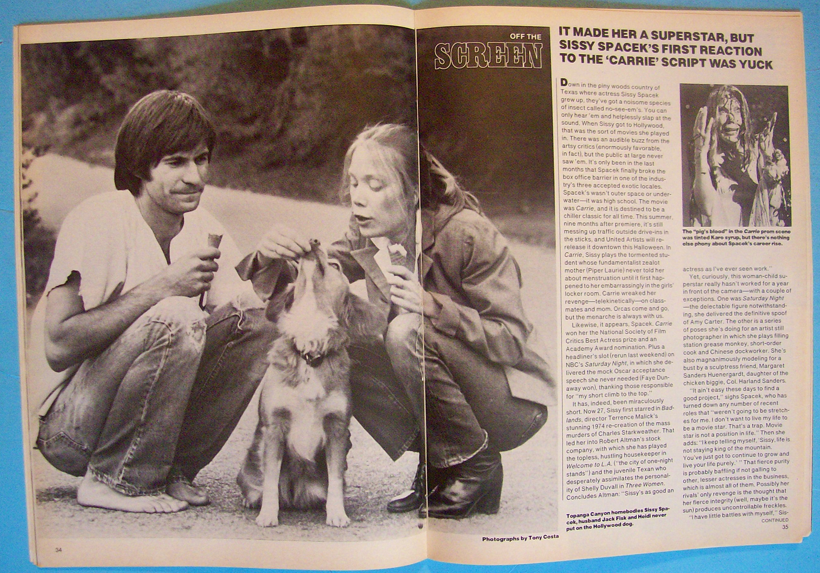 People Magazine August 22, 1977 Sissy Spacek