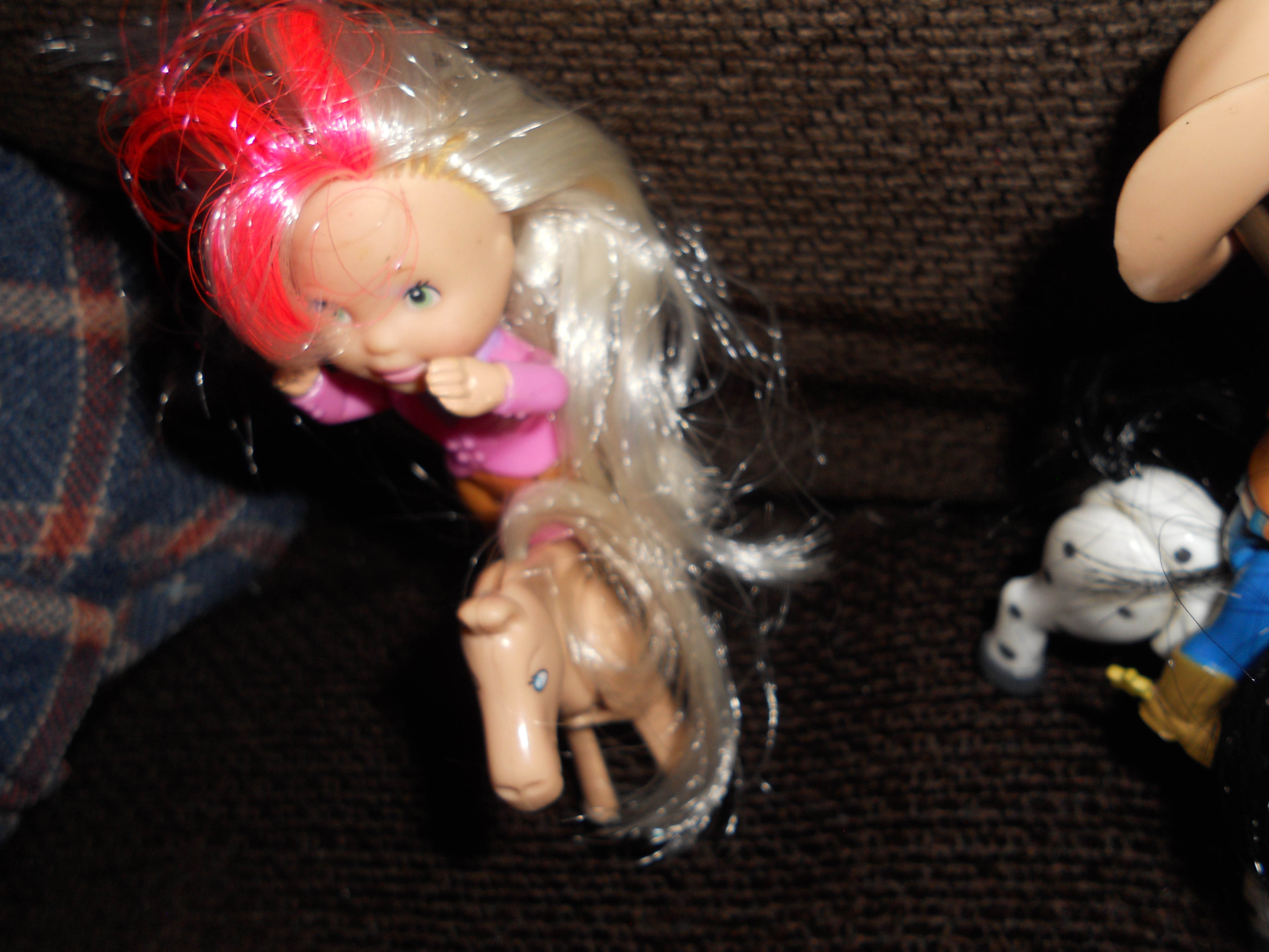 Cowboy and Cowgirl Doll Horses Toy Biz Marvel